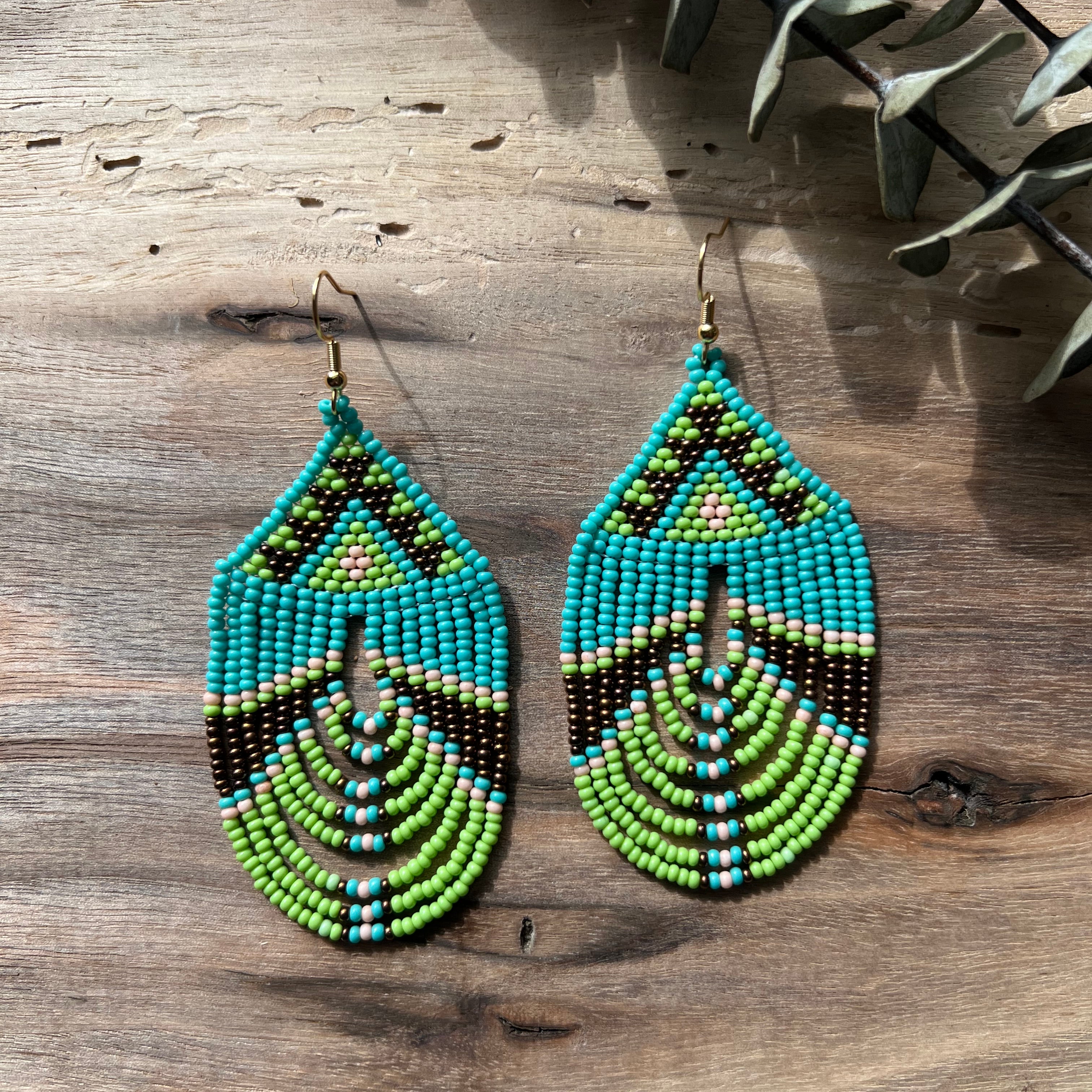 Creation ✻ Misak Beaded Earrings