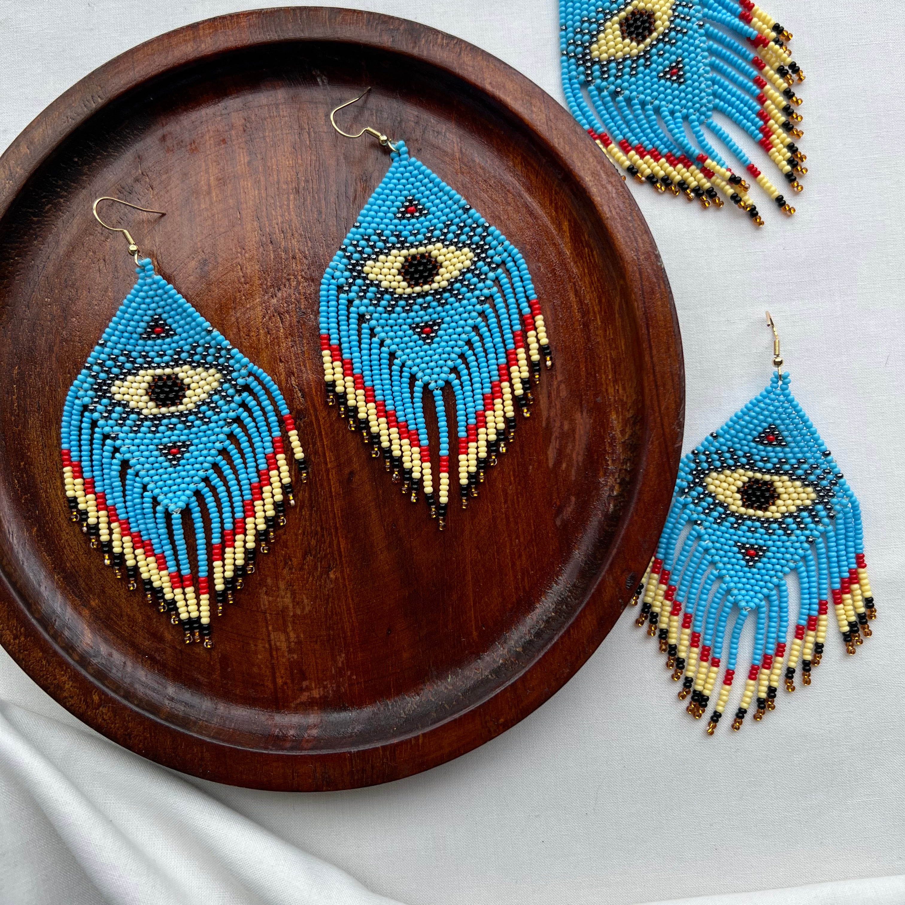 Ojos ✻ Misak Beaded Earrings