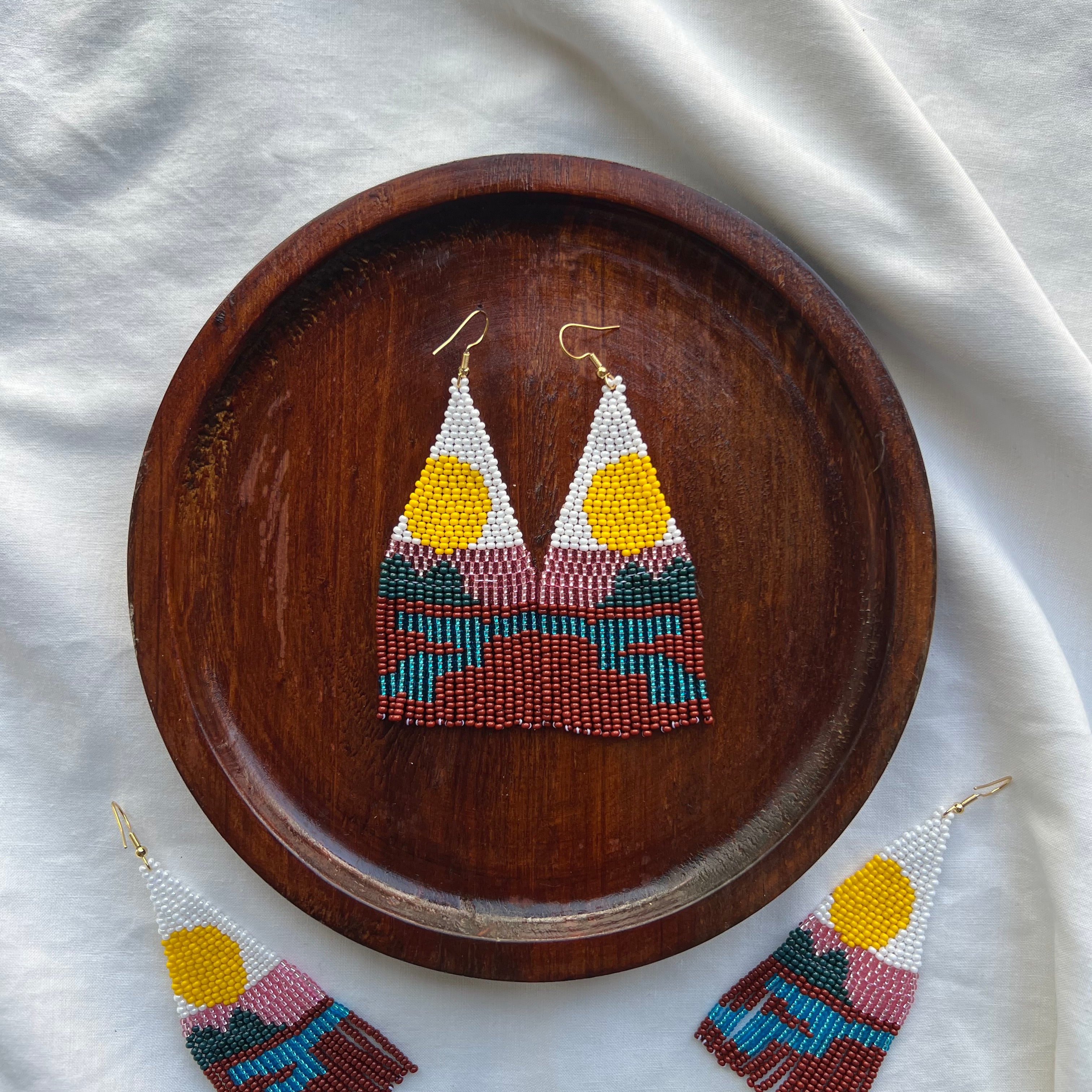 Tierra Mia ✻ Misak Beaded Earrings