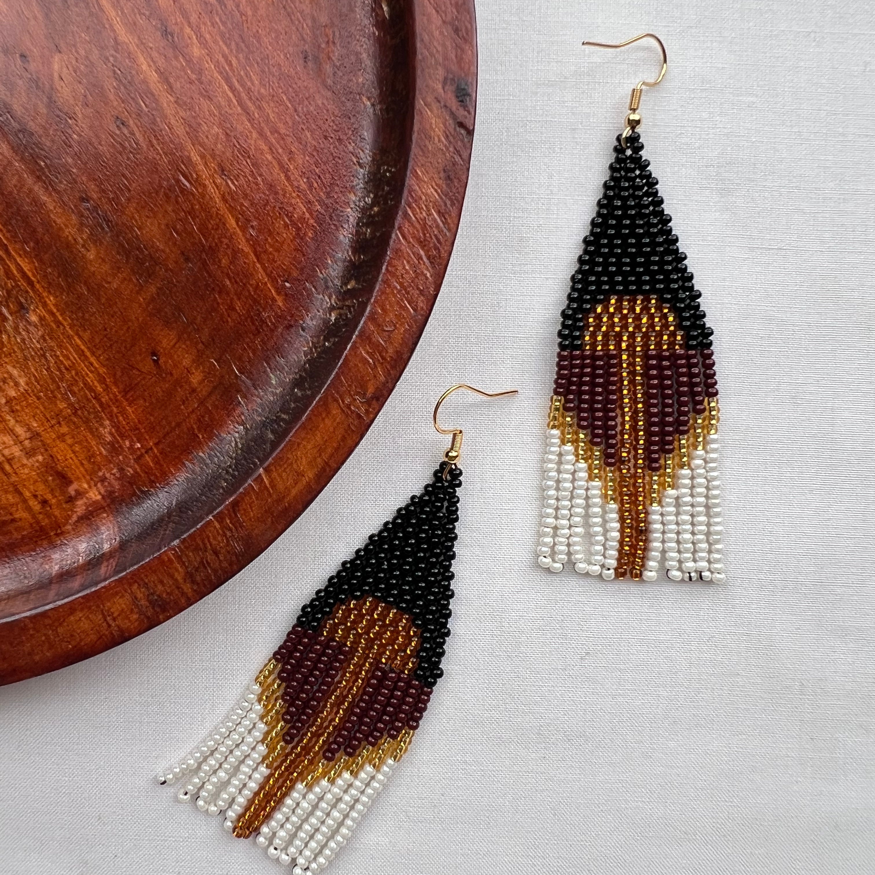 Noche Ahumada ✻ Misak Beaded Earrings
