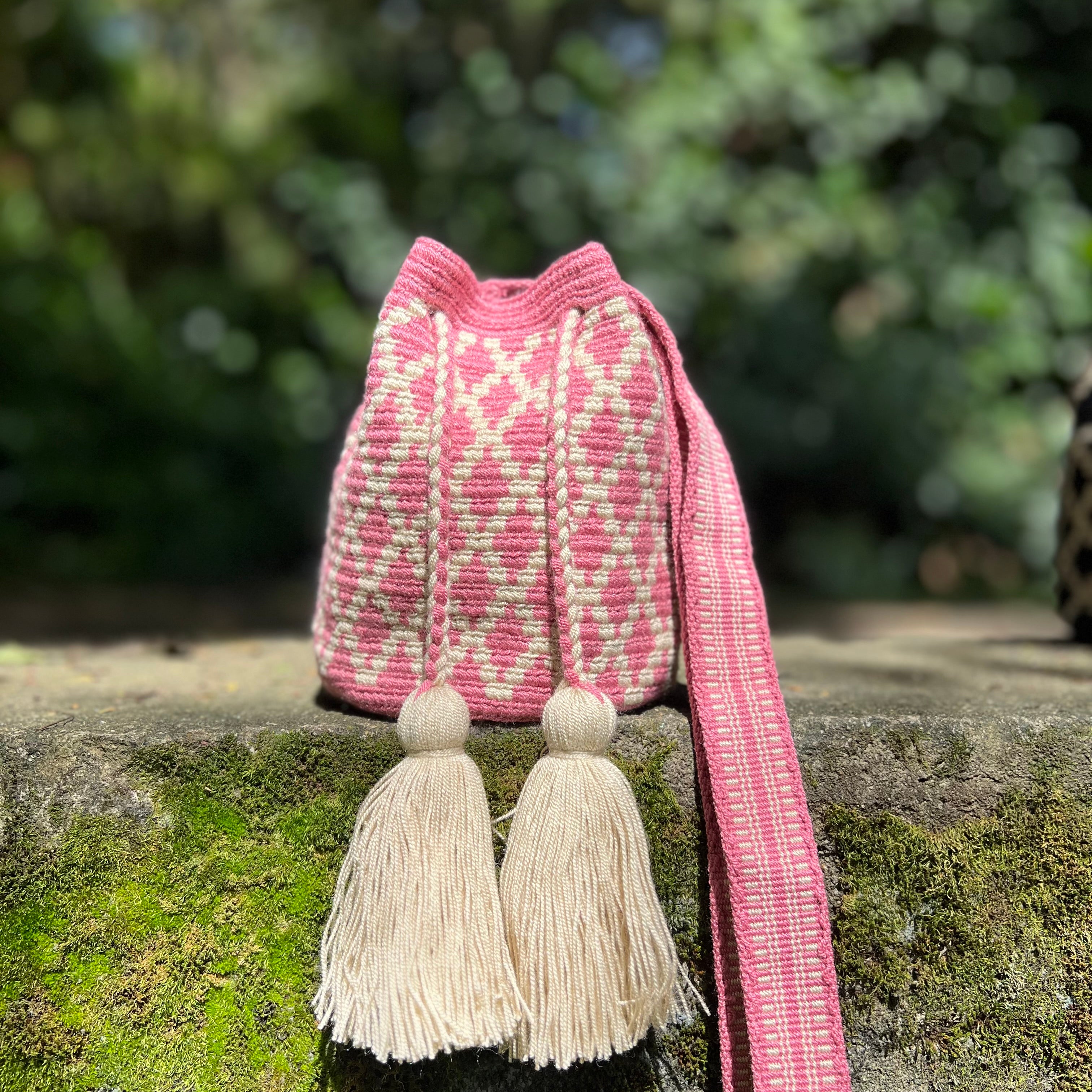 Rosal ✻ Mini Wayuu Mochila