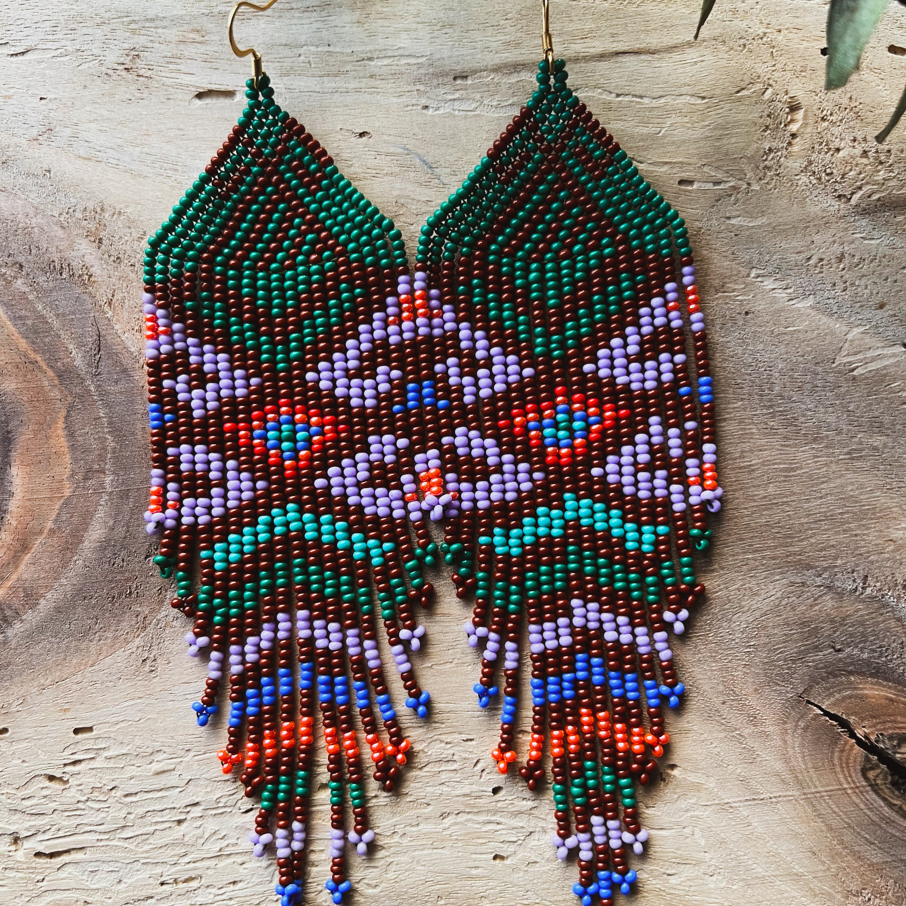 Warmi ✻ Inga Beaded Earrings
