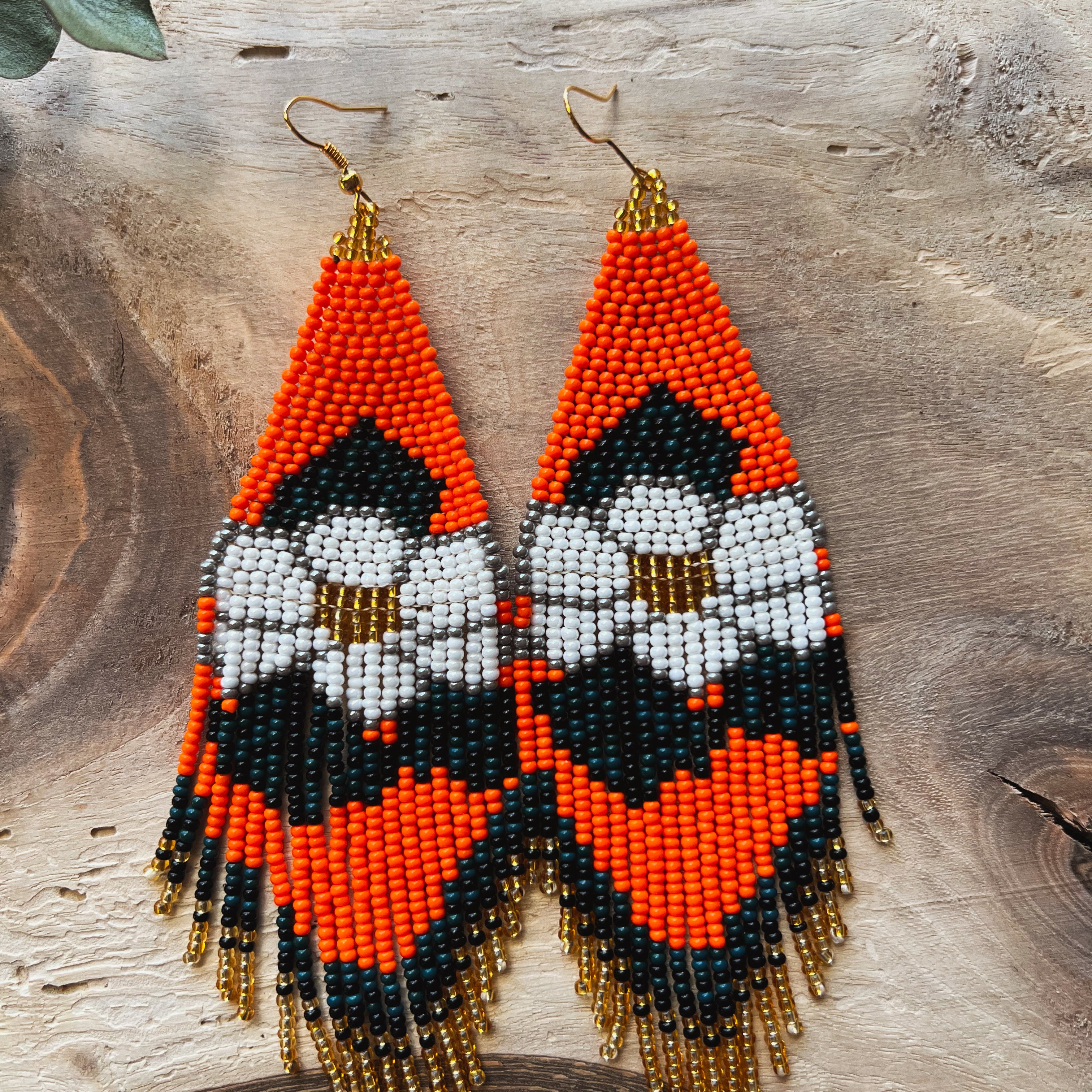 Dogwood ✻ Misak Beaded Earrings