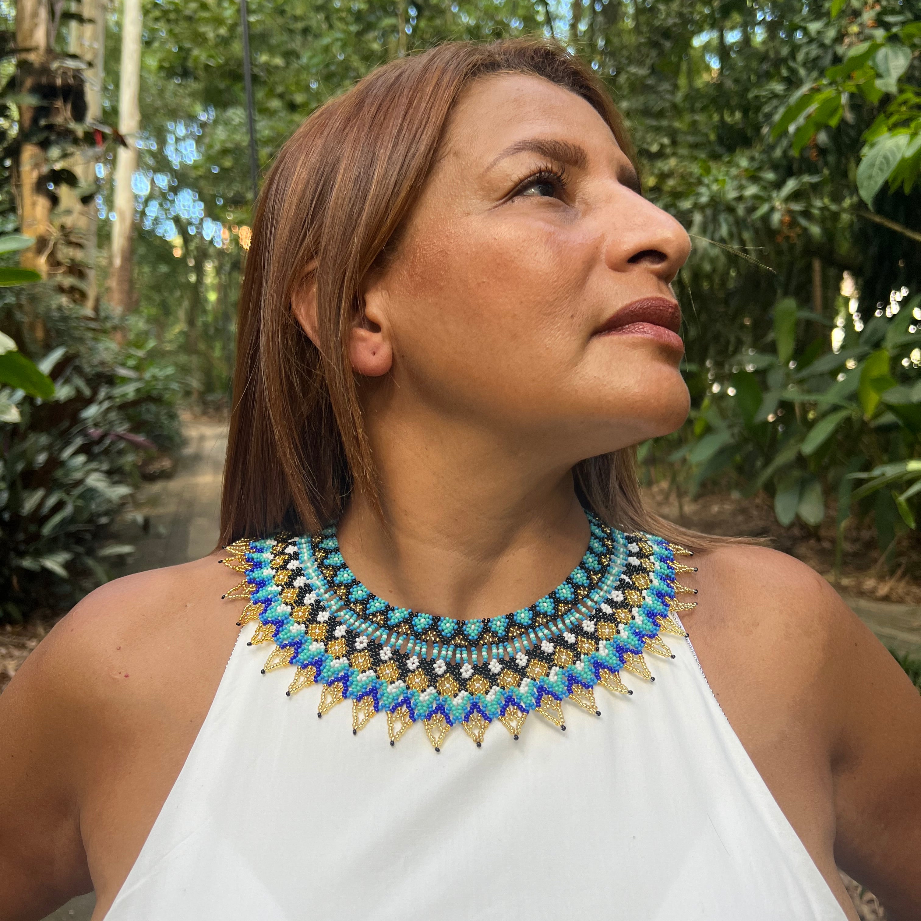 Drua Okama ✻ Embera Beaded Necklace