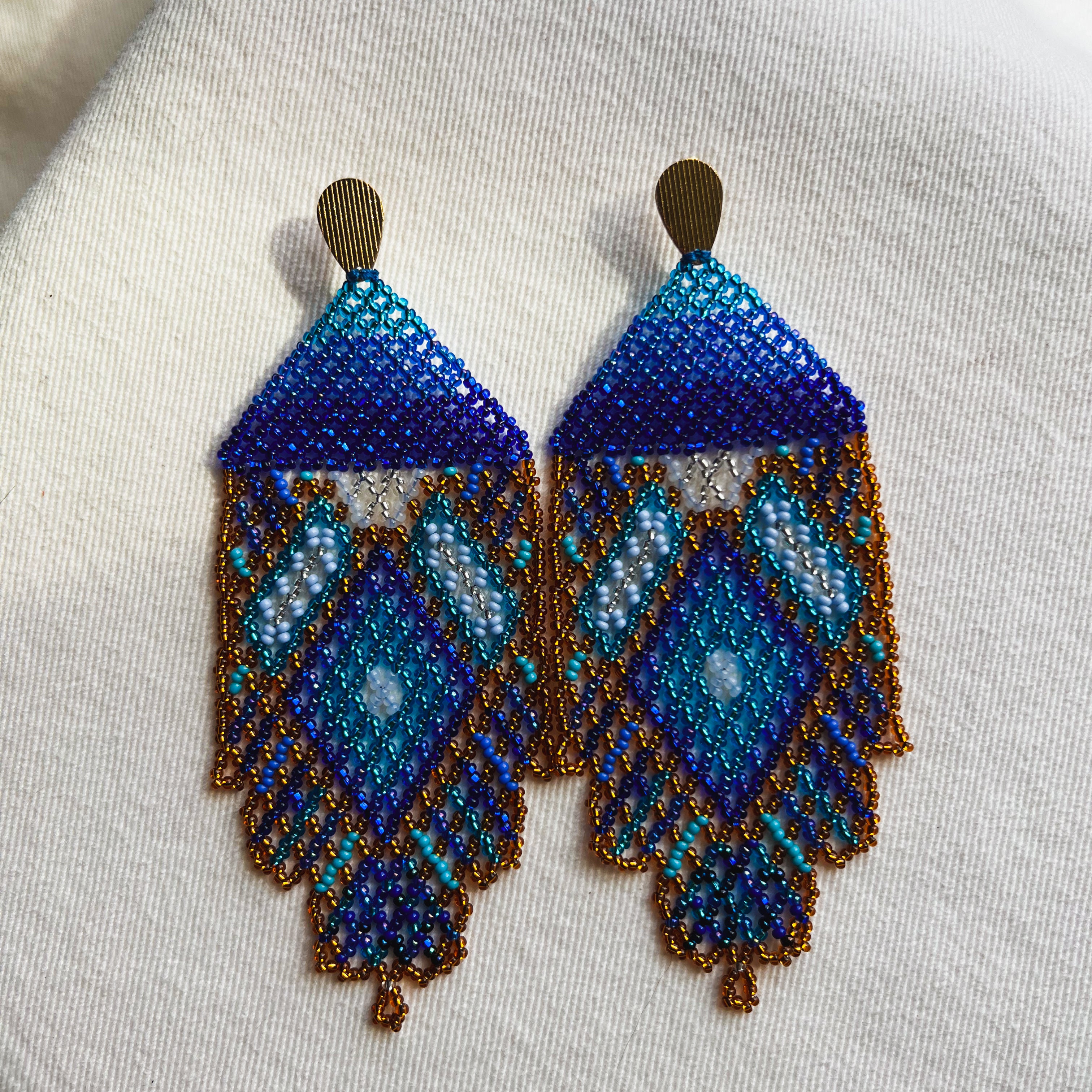 Lace-y ✻ Inga Beaded Earrings