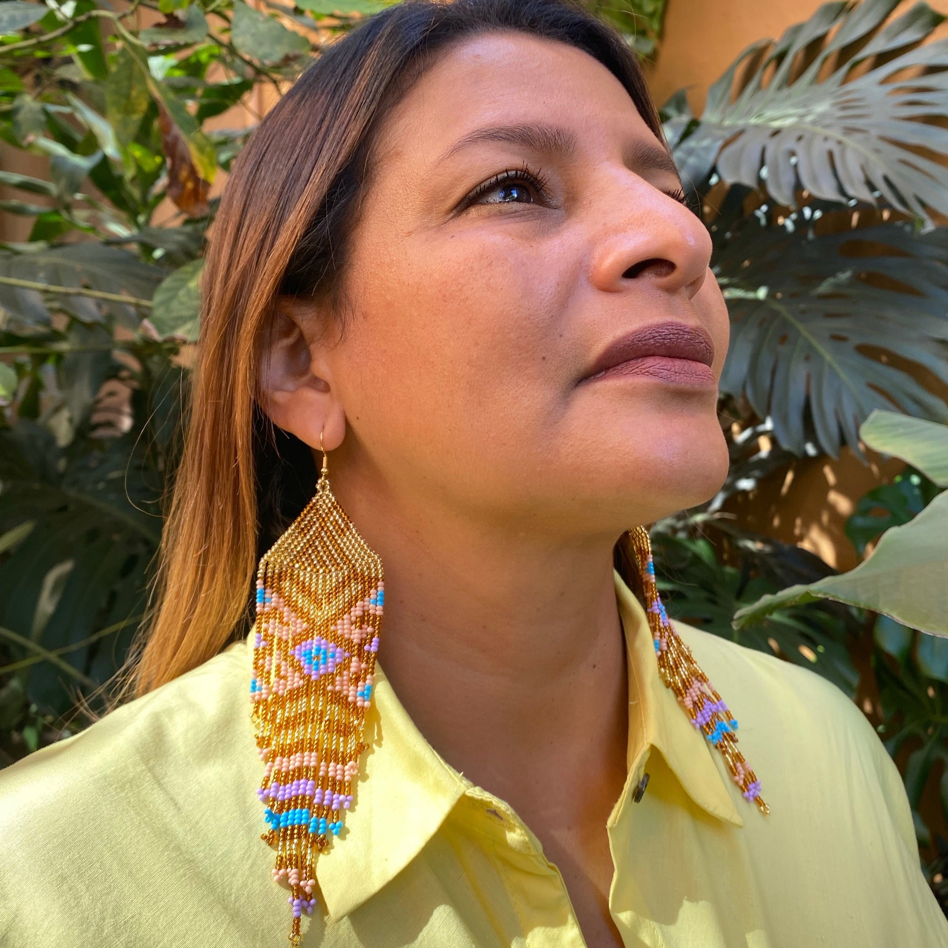 Warmi ✻ Inga Beaded Earrings