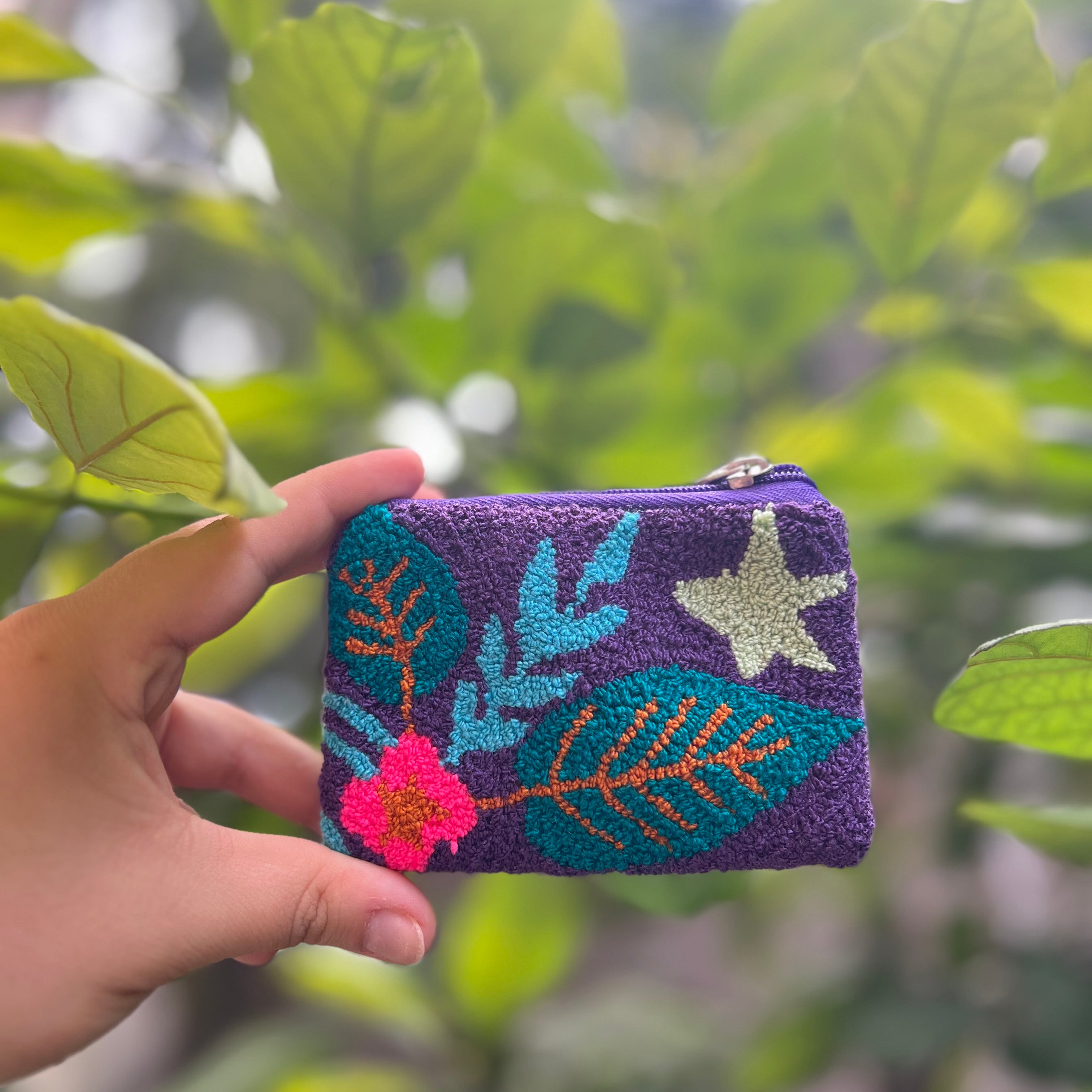 Punch Needle ✻ Wayuu Coin Purse