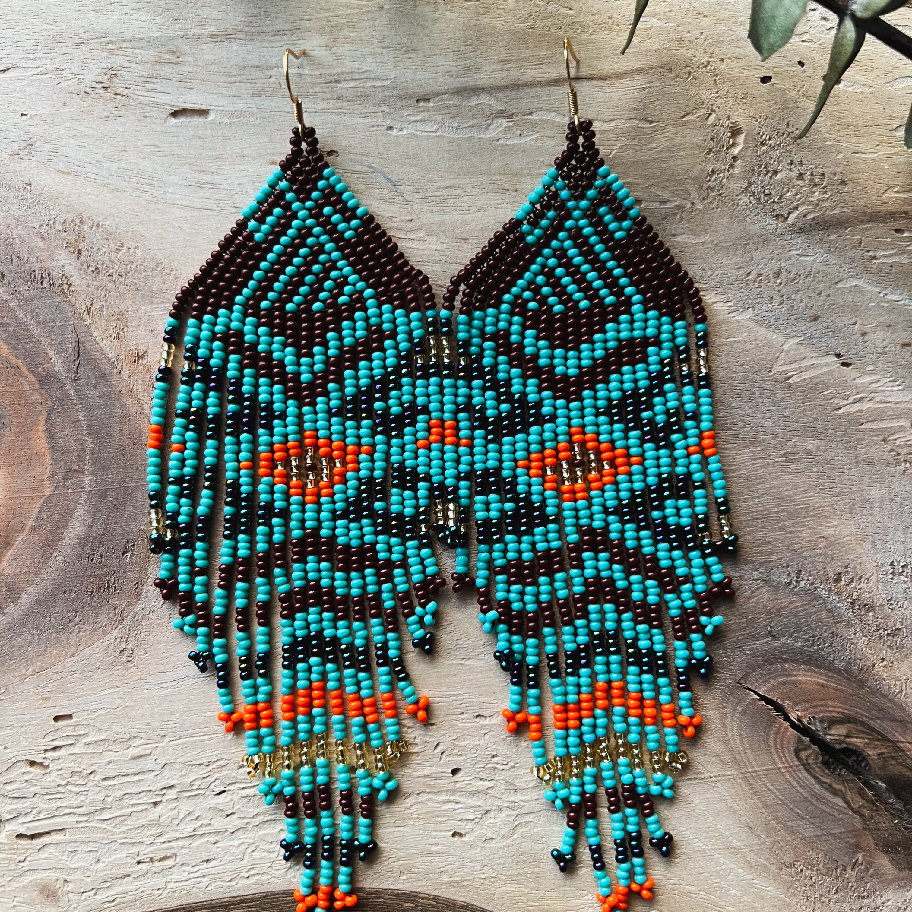 Warmi ✻ Inga Beaded Earrings