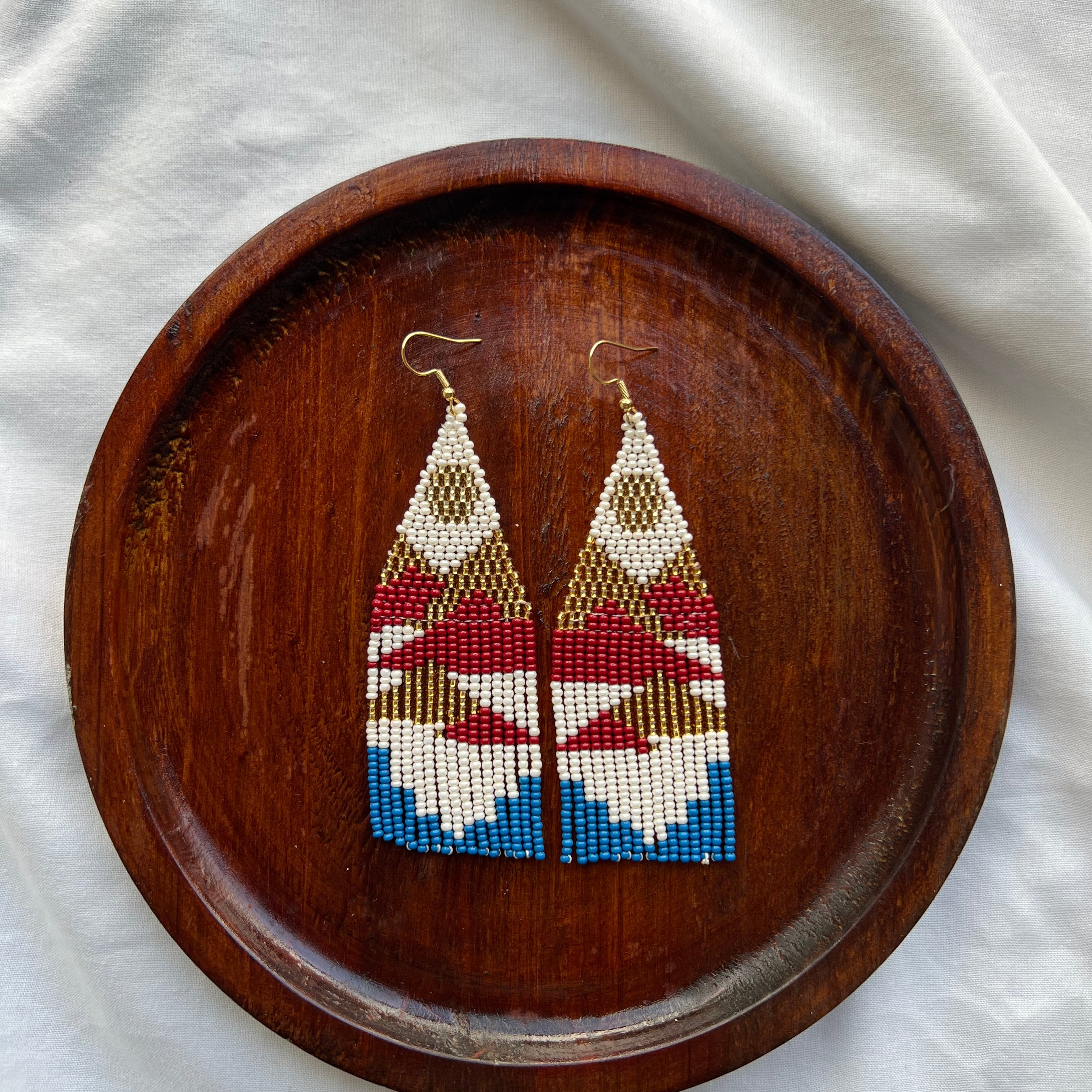 Tierra Mia ✻ Misak Beaded Earrings