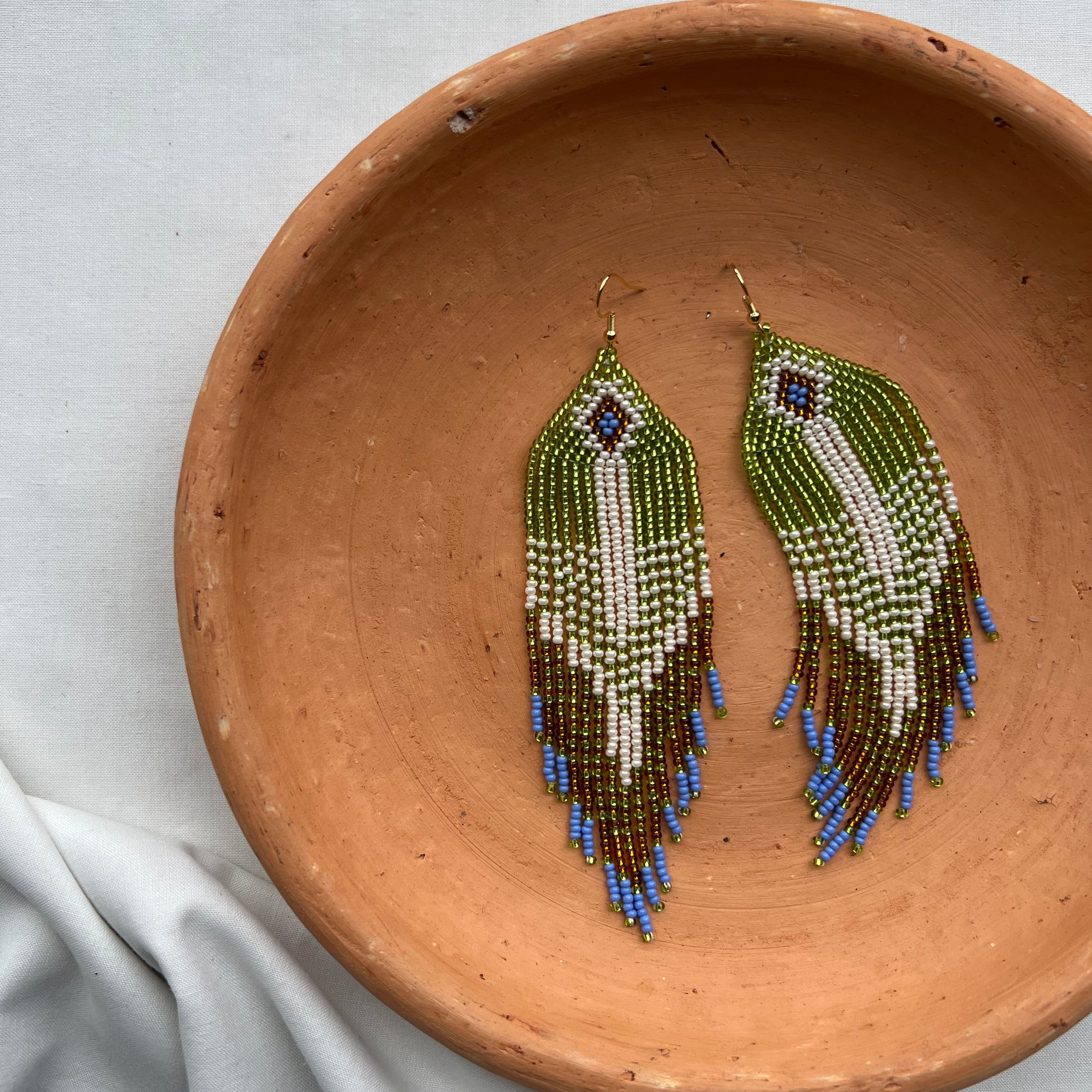Meses ✻ Misak Beaded Earrings