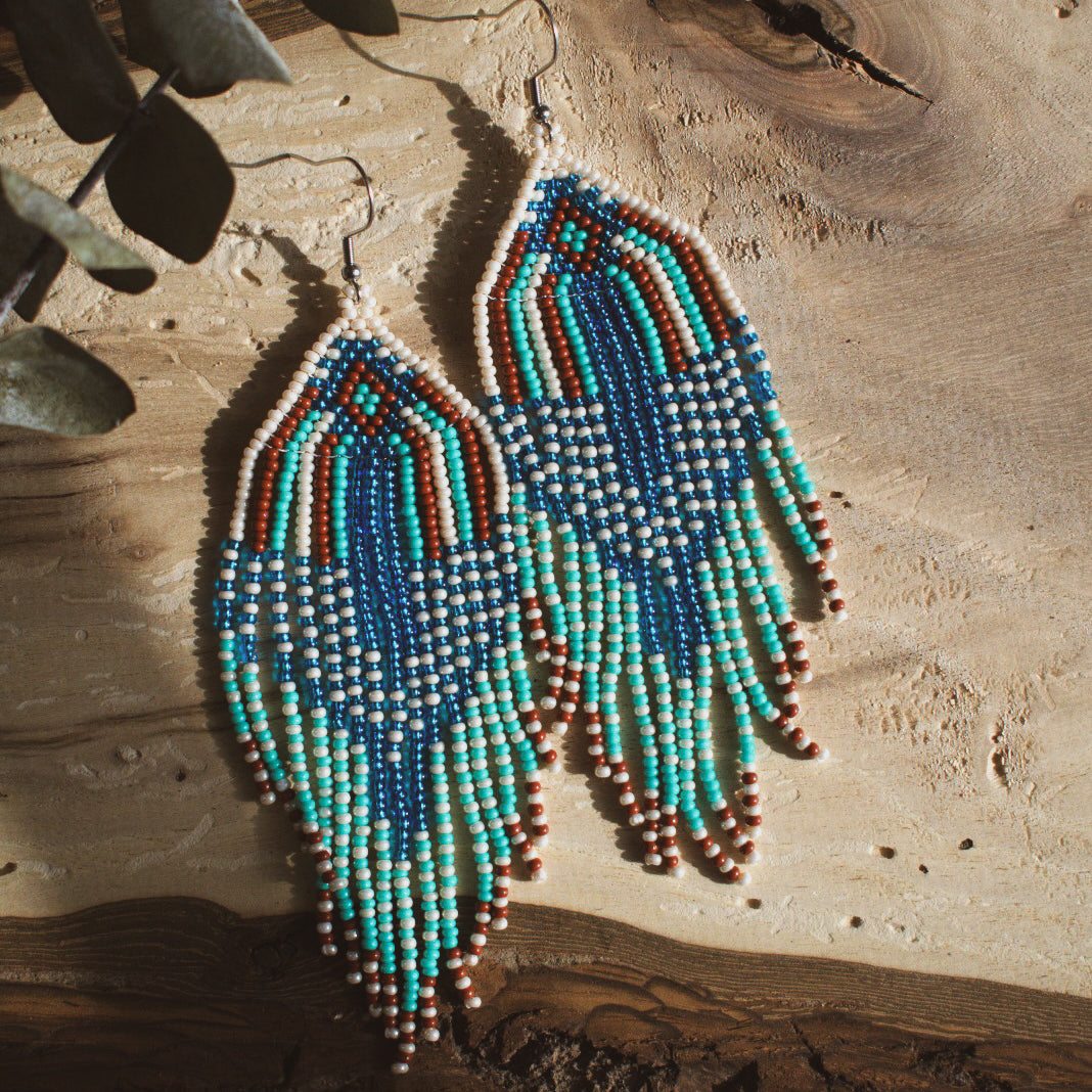Meses ✻ Misak Beaded Earrings