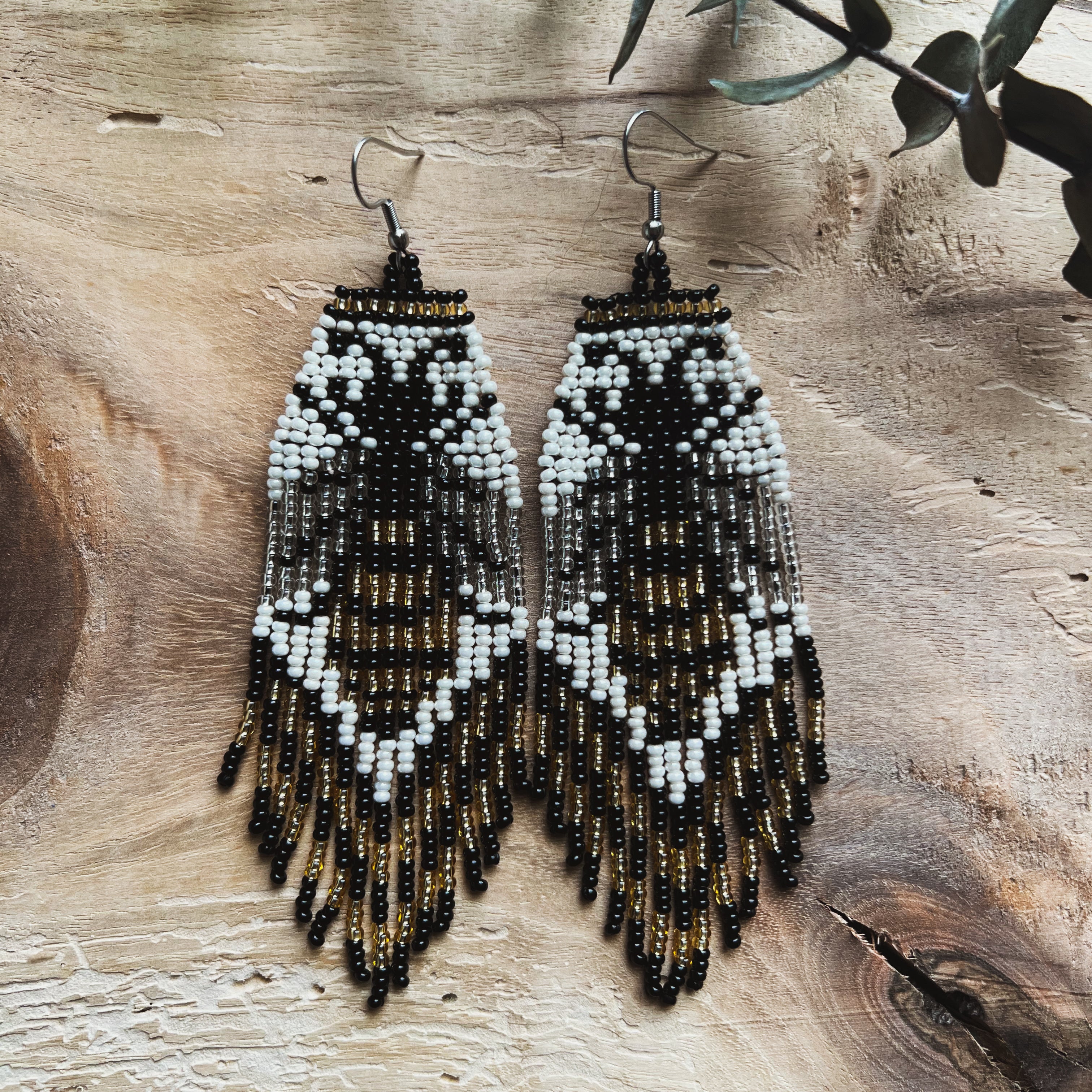 Abejita ✻ Misak Beaded Earrings