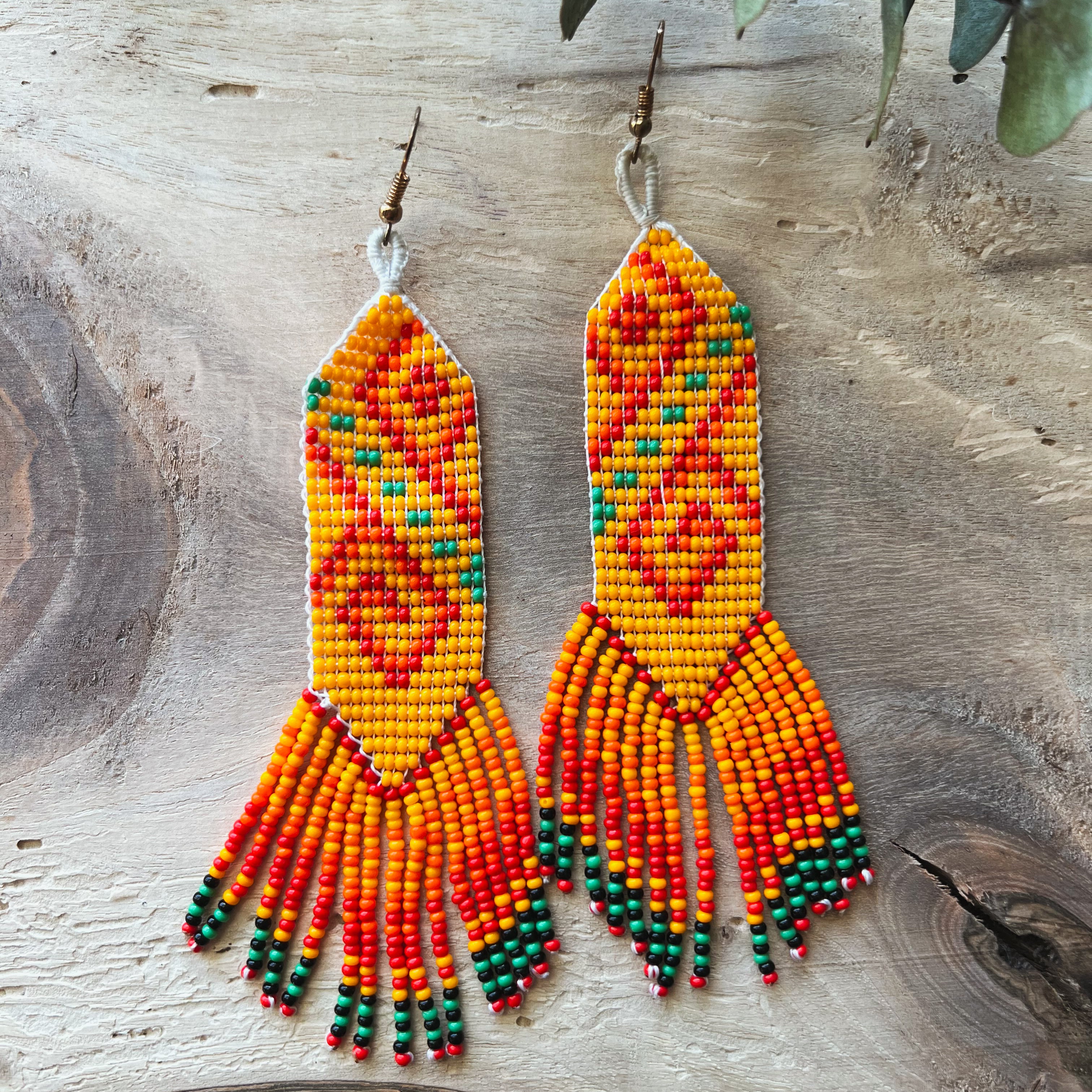 Suna ✻ Embera Beaded Earrings