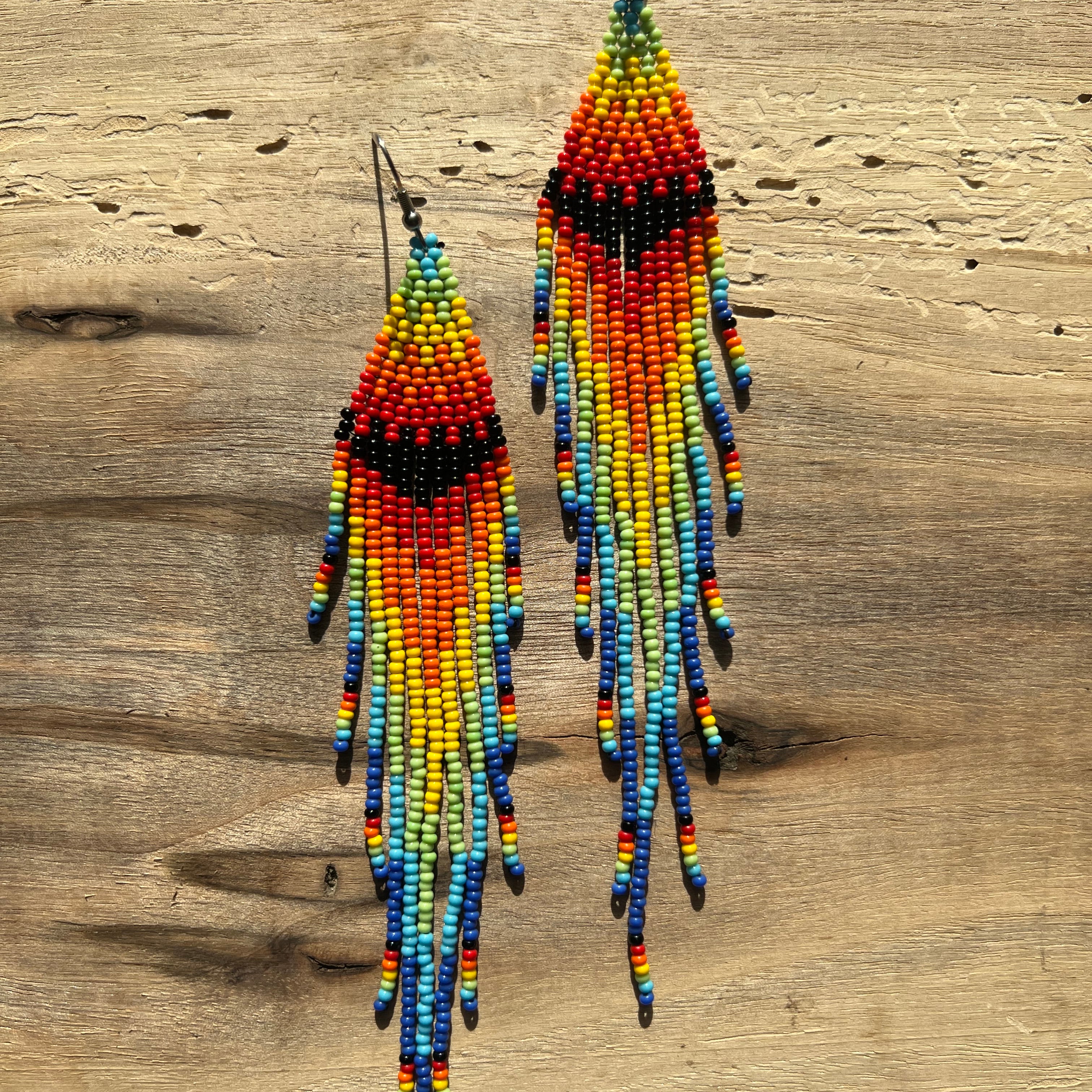 Arcoíris ✻ Misak Beaded Earrings
