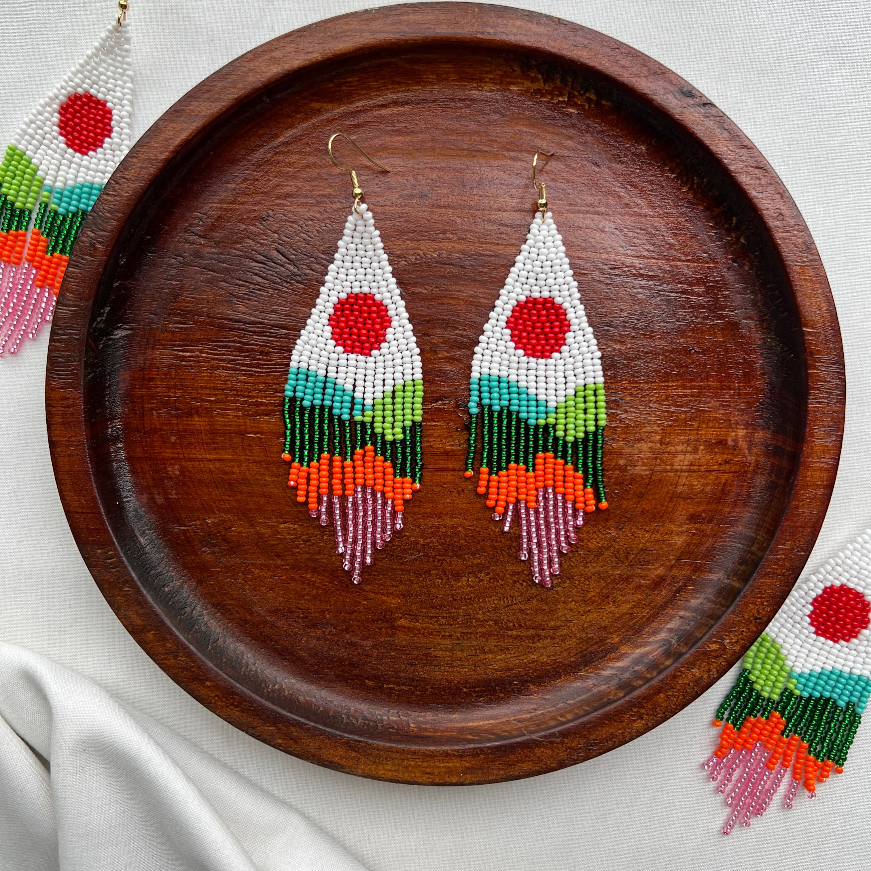 Tierra Mia ✻ Misak Beaded Earrings