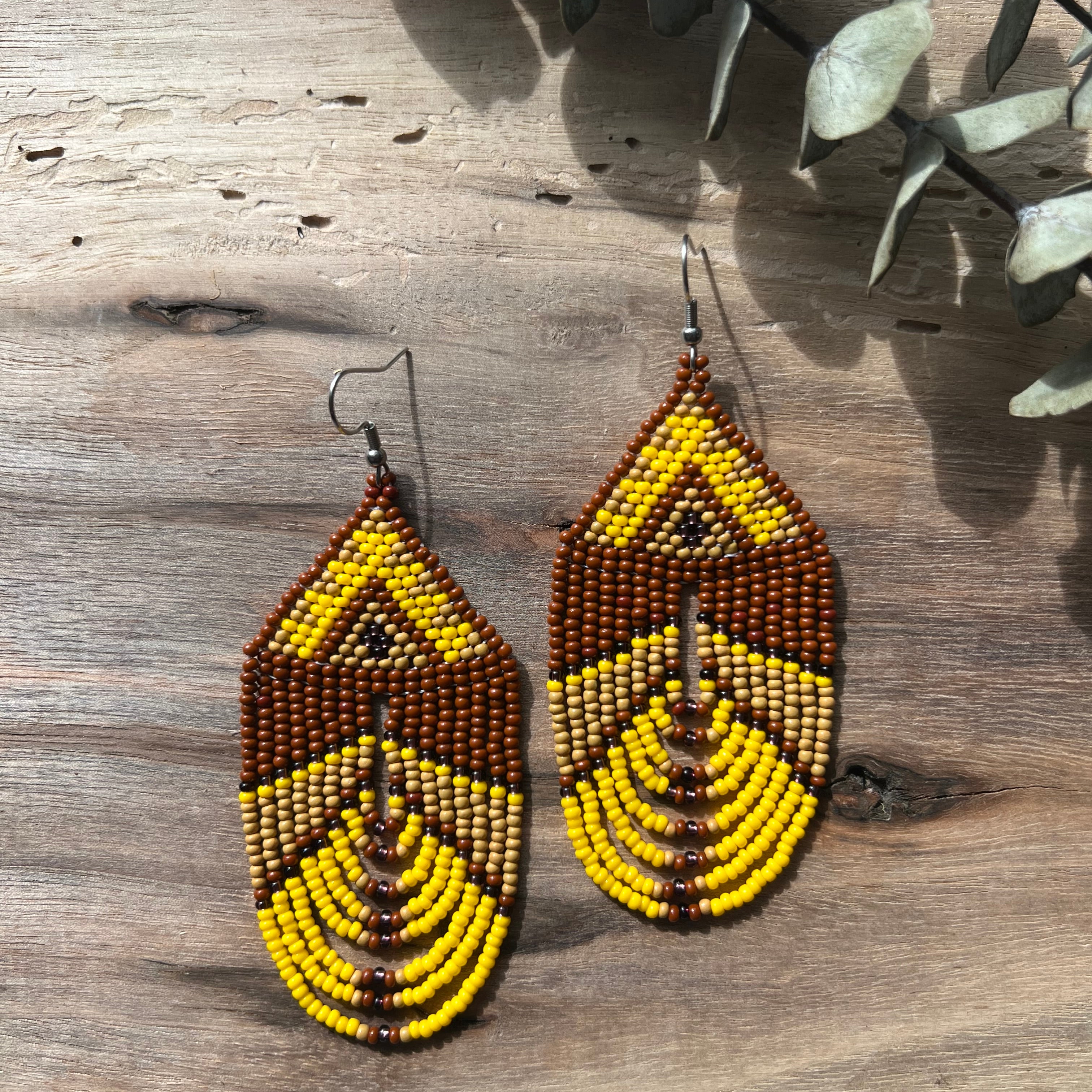 Creation ✻ Misak Beaded Earrings