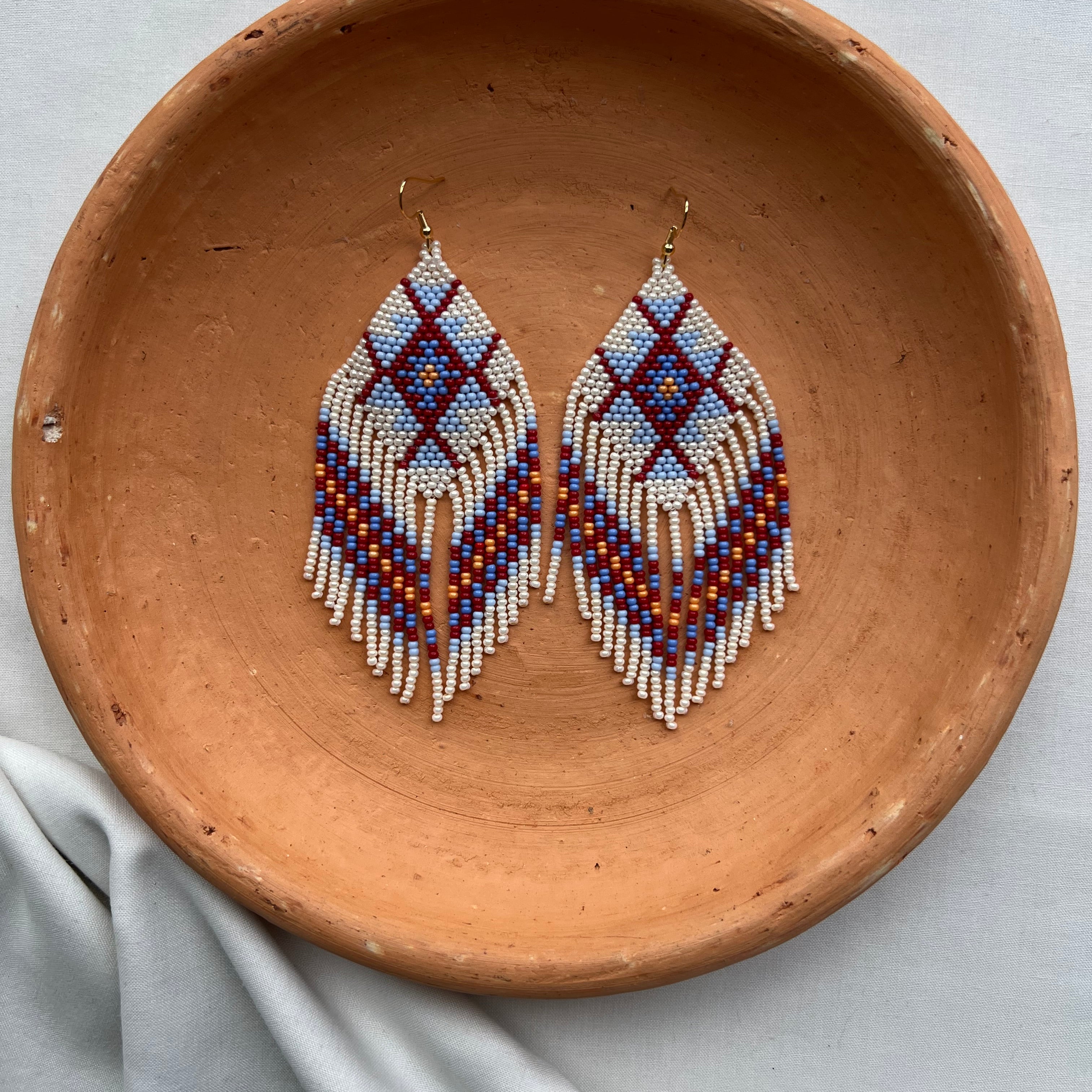 Meses ✻ Misak Beaded Earrings