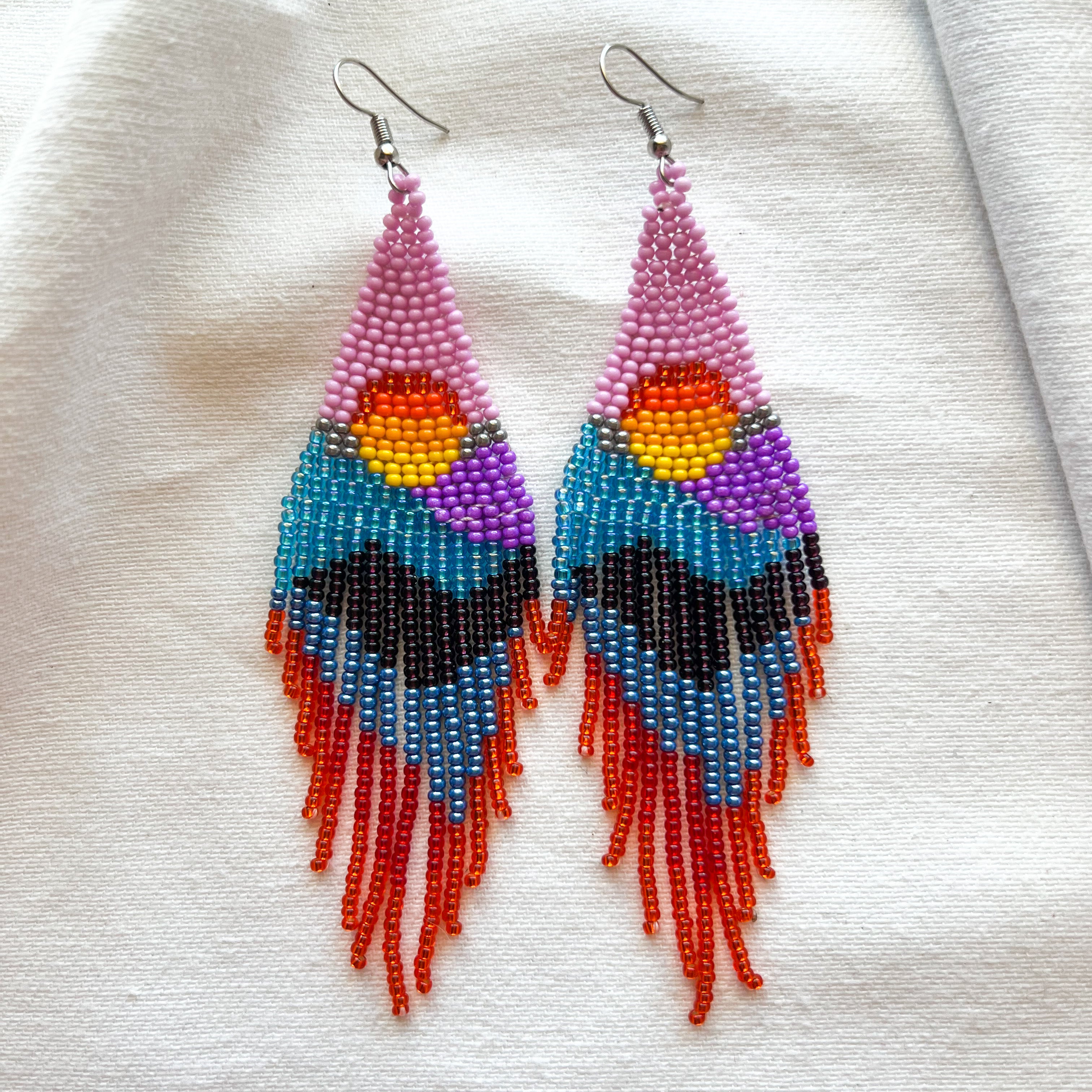 Tierra Mia ✻ Misak Beaded Earrings