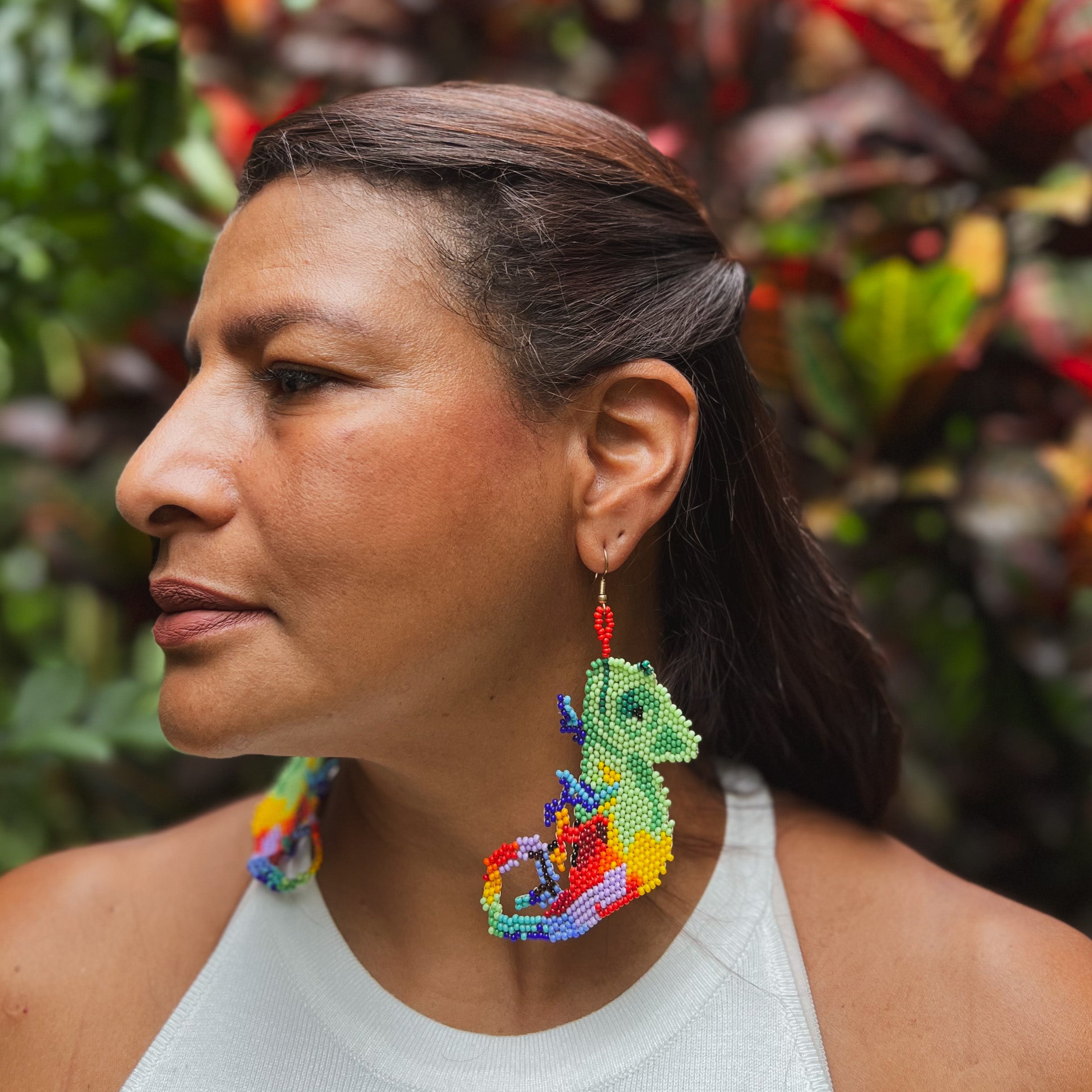 Cameo ✻ Embera Beaded Earrings