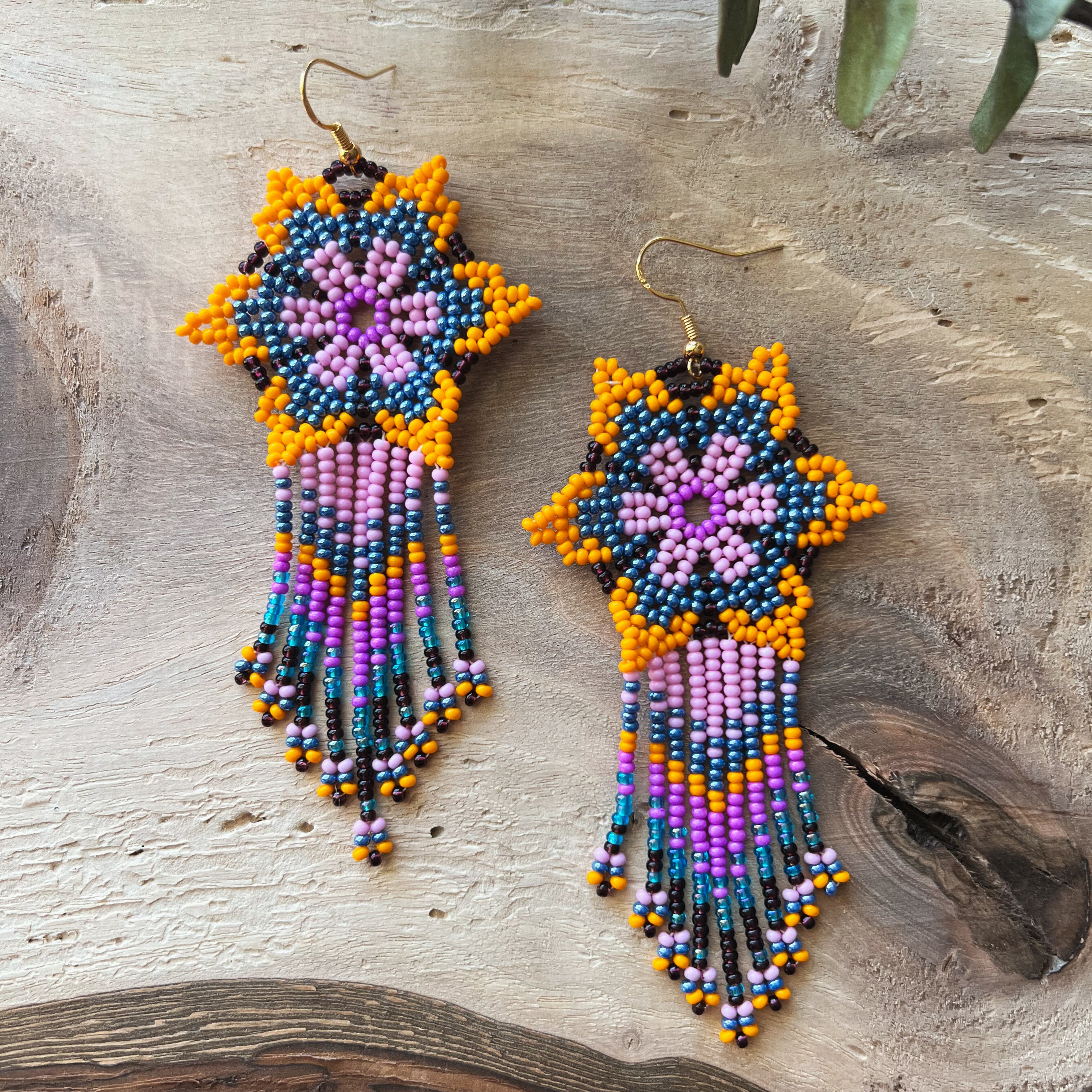 Flores ✻ Misak Beaded Earrings