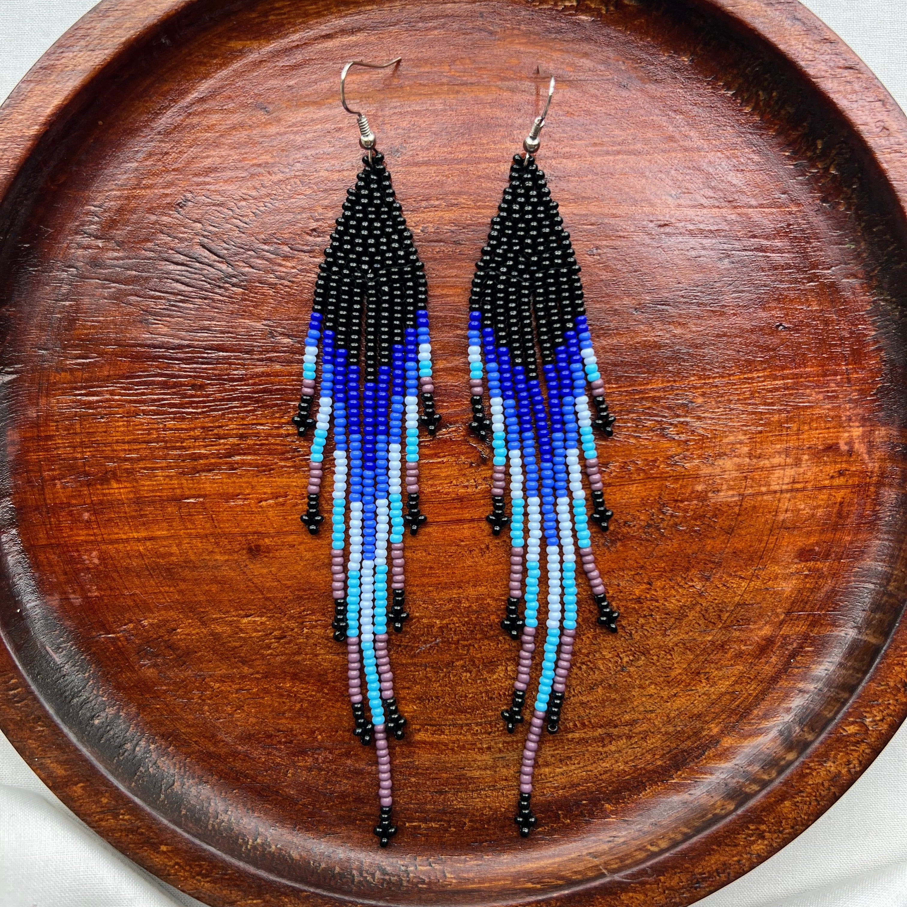 Arctic ✻ Misak Beaded Earrings