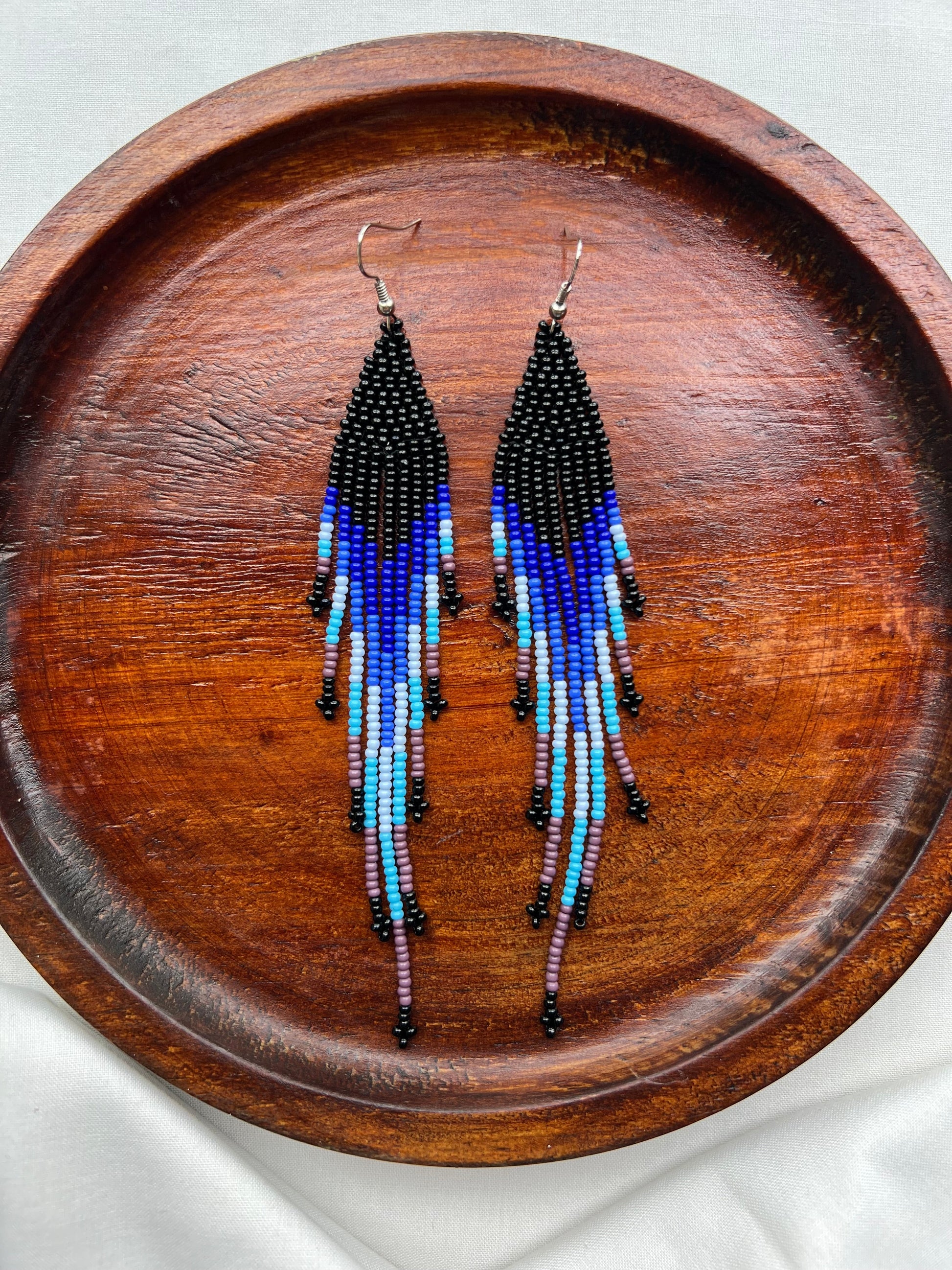 Arctic ✻ Misak Beaded Earrings