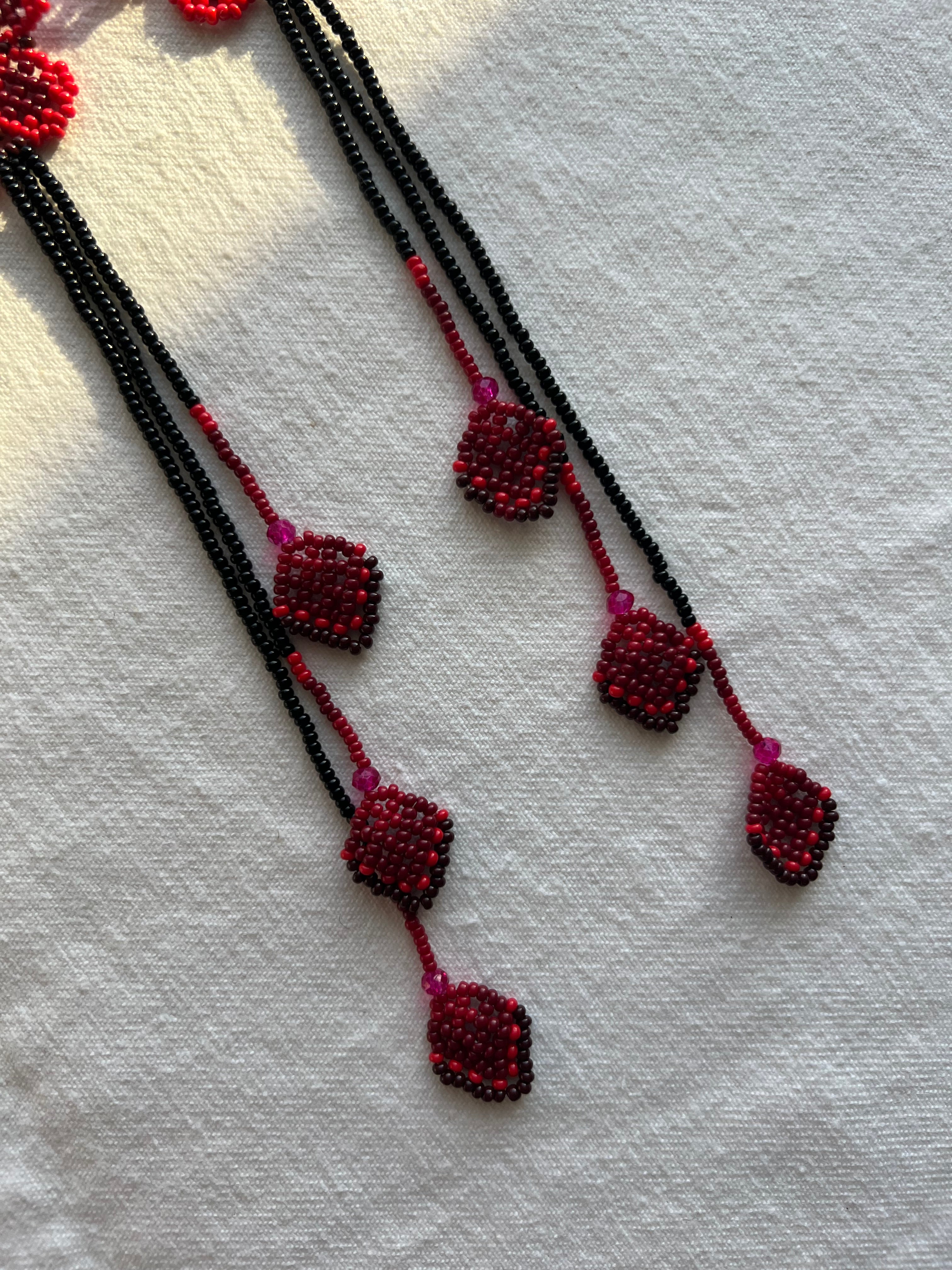 Arrowlight Blossoms ✻ Embera Beaded Earrings