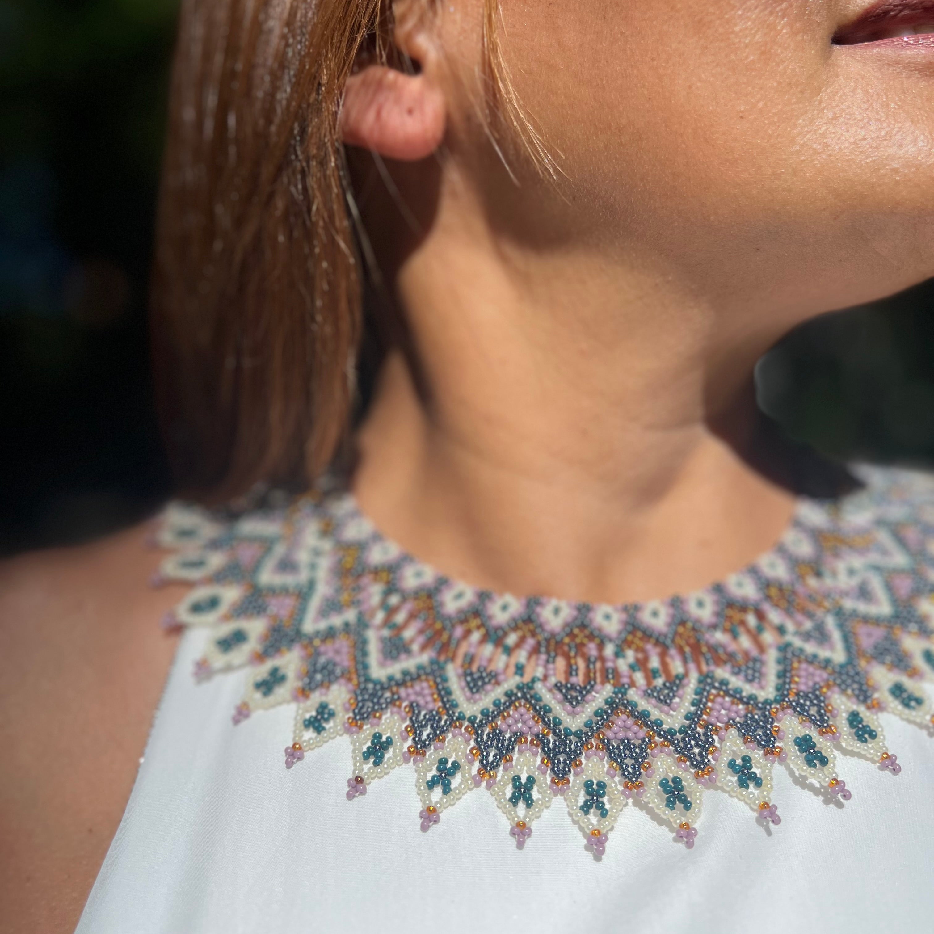 Drua Okama ✻ Embera Beaded Necklace