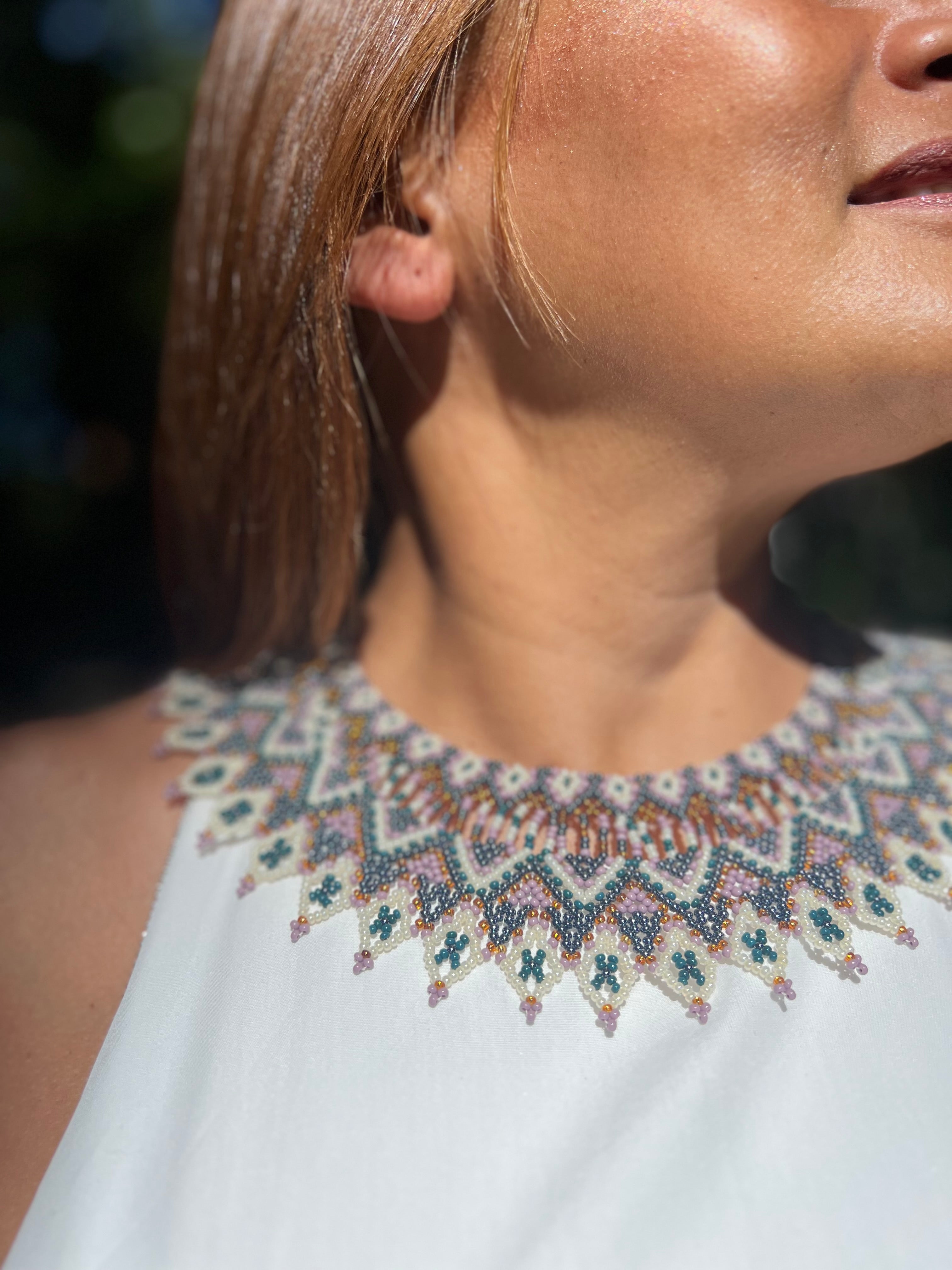 Drua Okama ✻ Embera Beaded Necklace