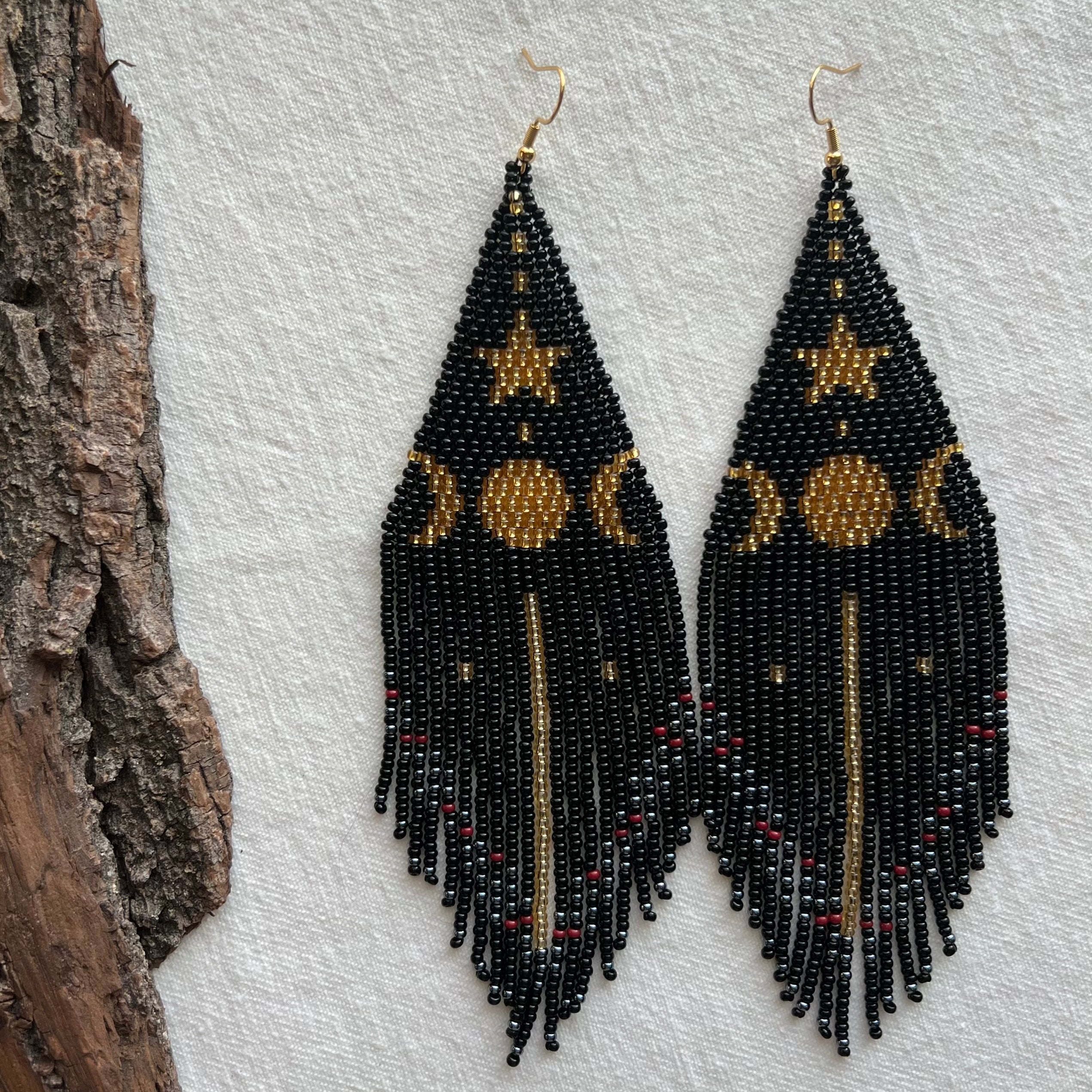 Solar ✻ Misak Beaded Earrings