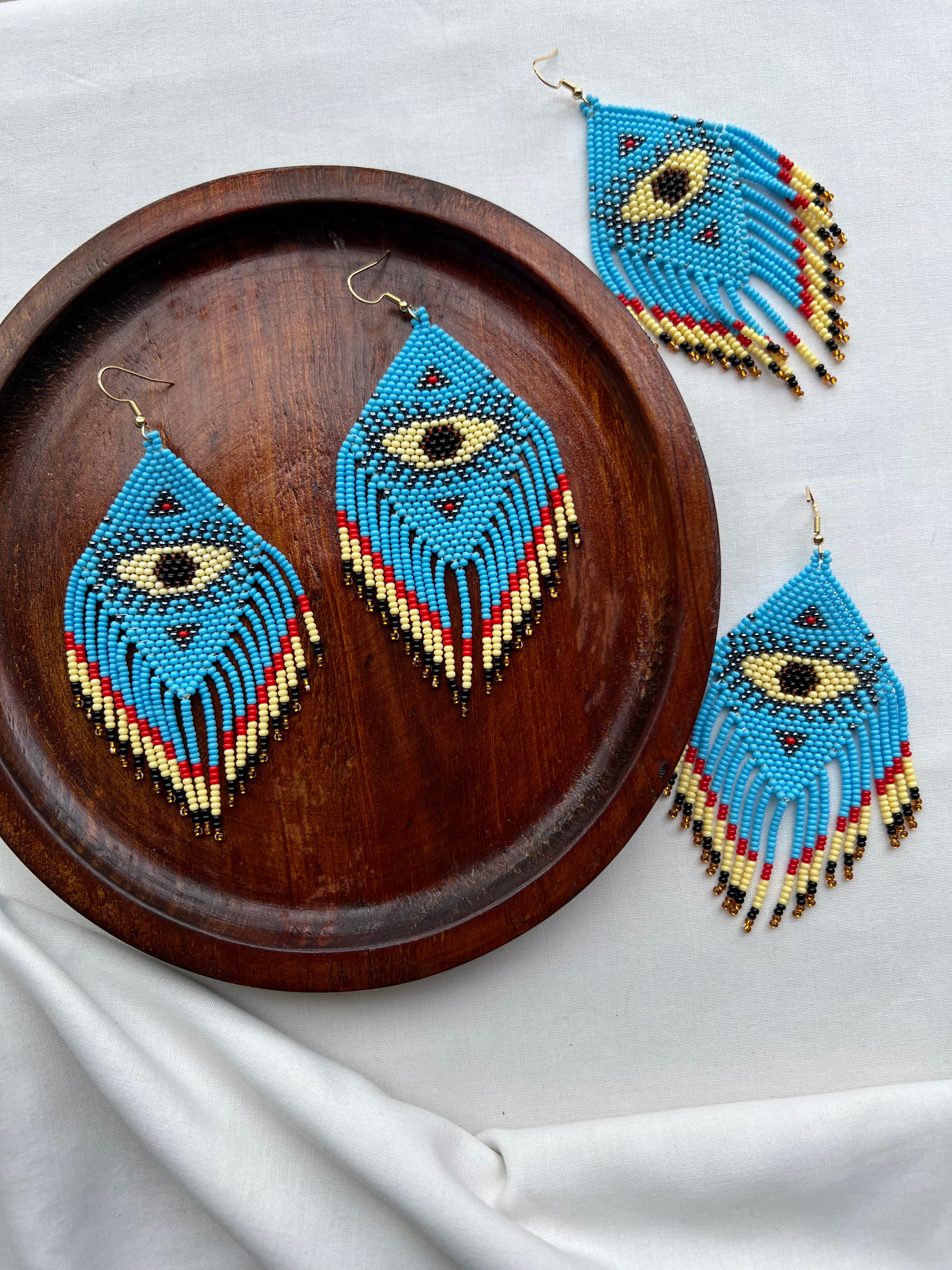Ojos ✻ Misak Beaded Earrings