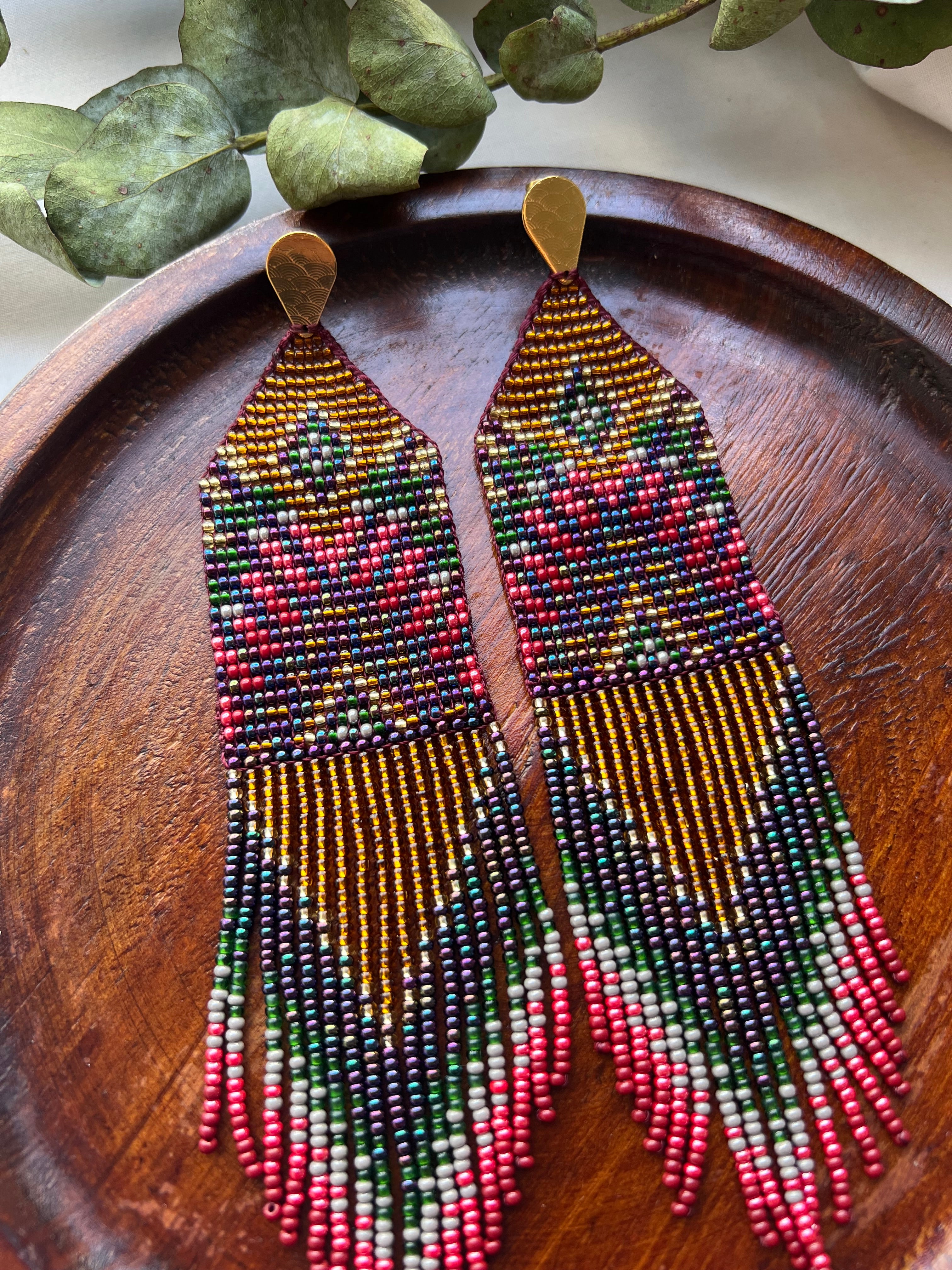 Sol ✻ Inga Beaded Earrings