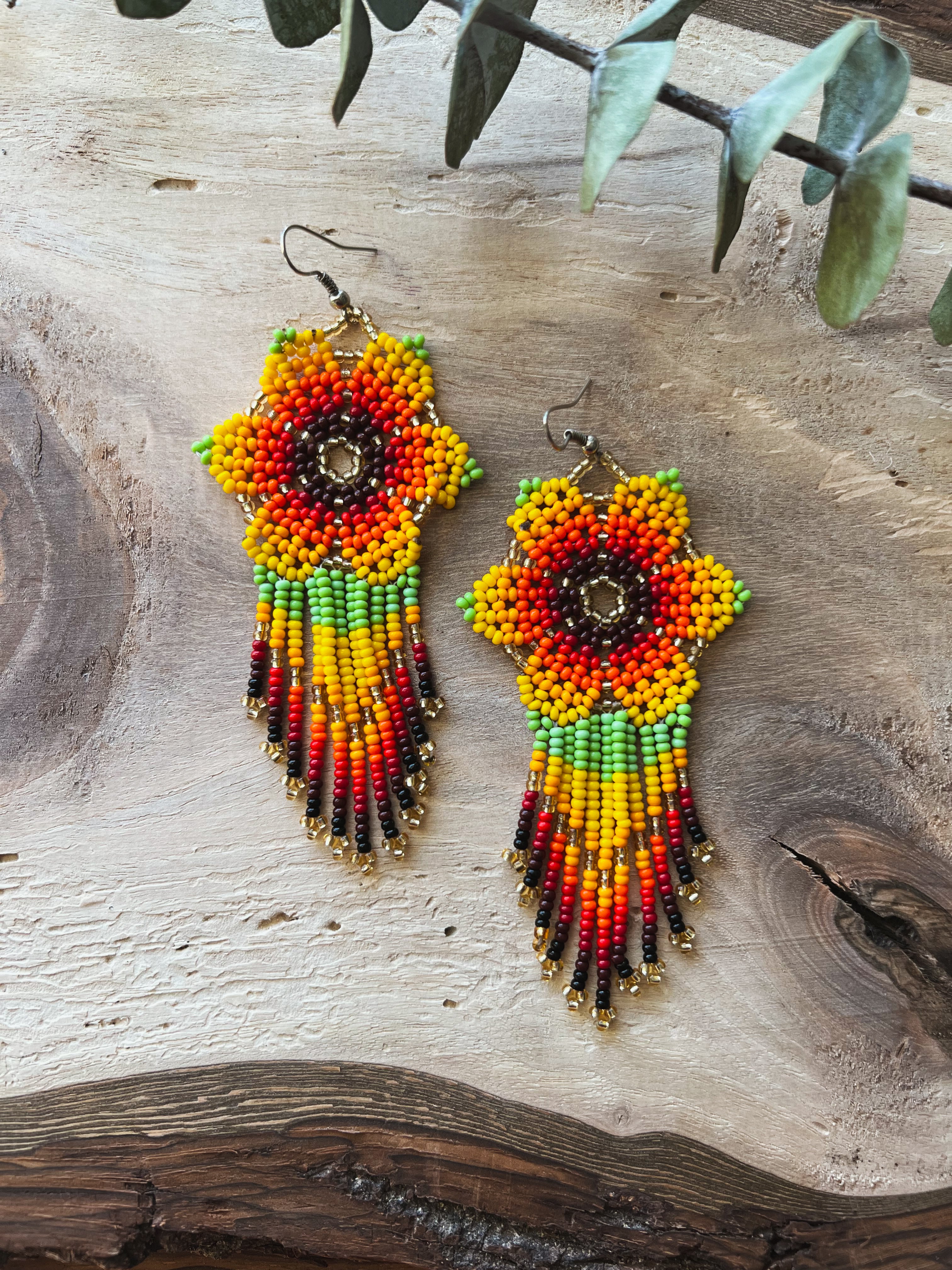 Flore ✻ Embera Beaded Earrings