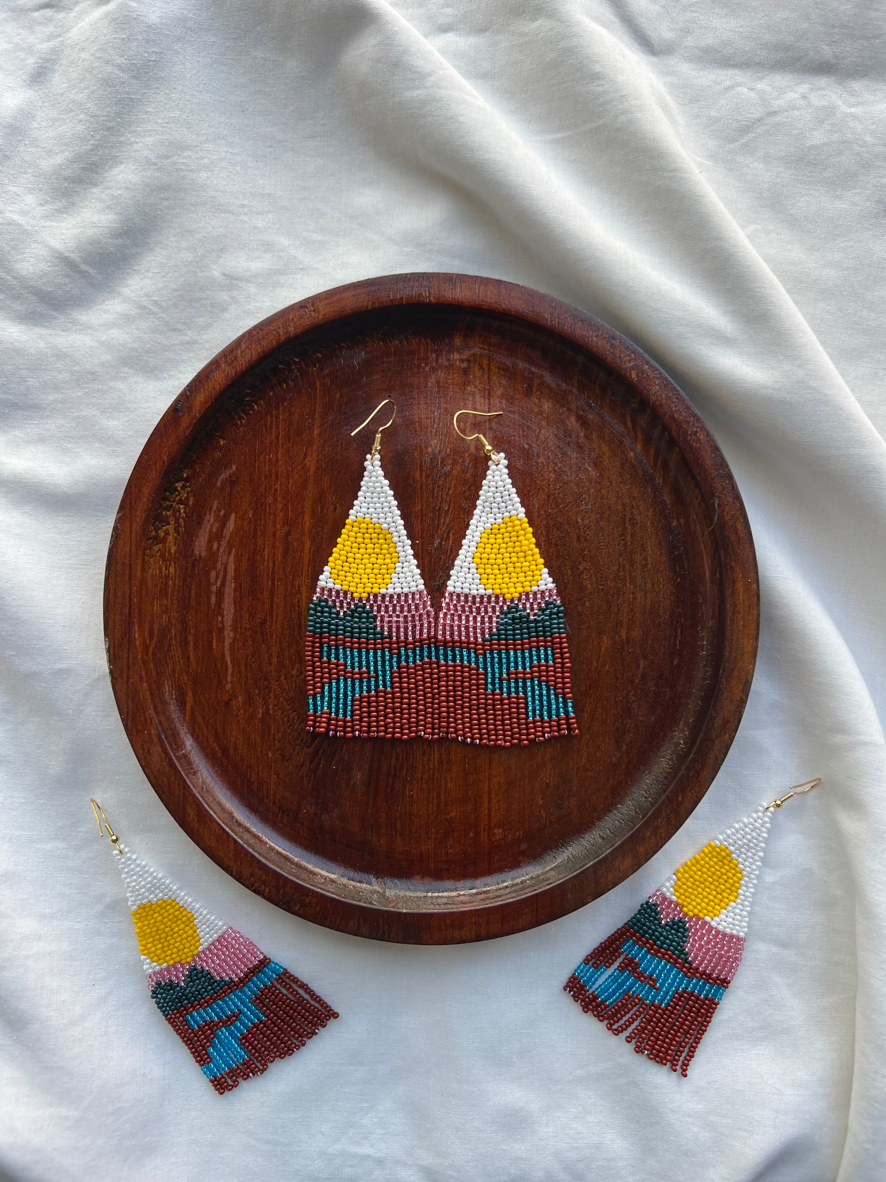 Tierra Mia ✻ Misak Beaded Earrings