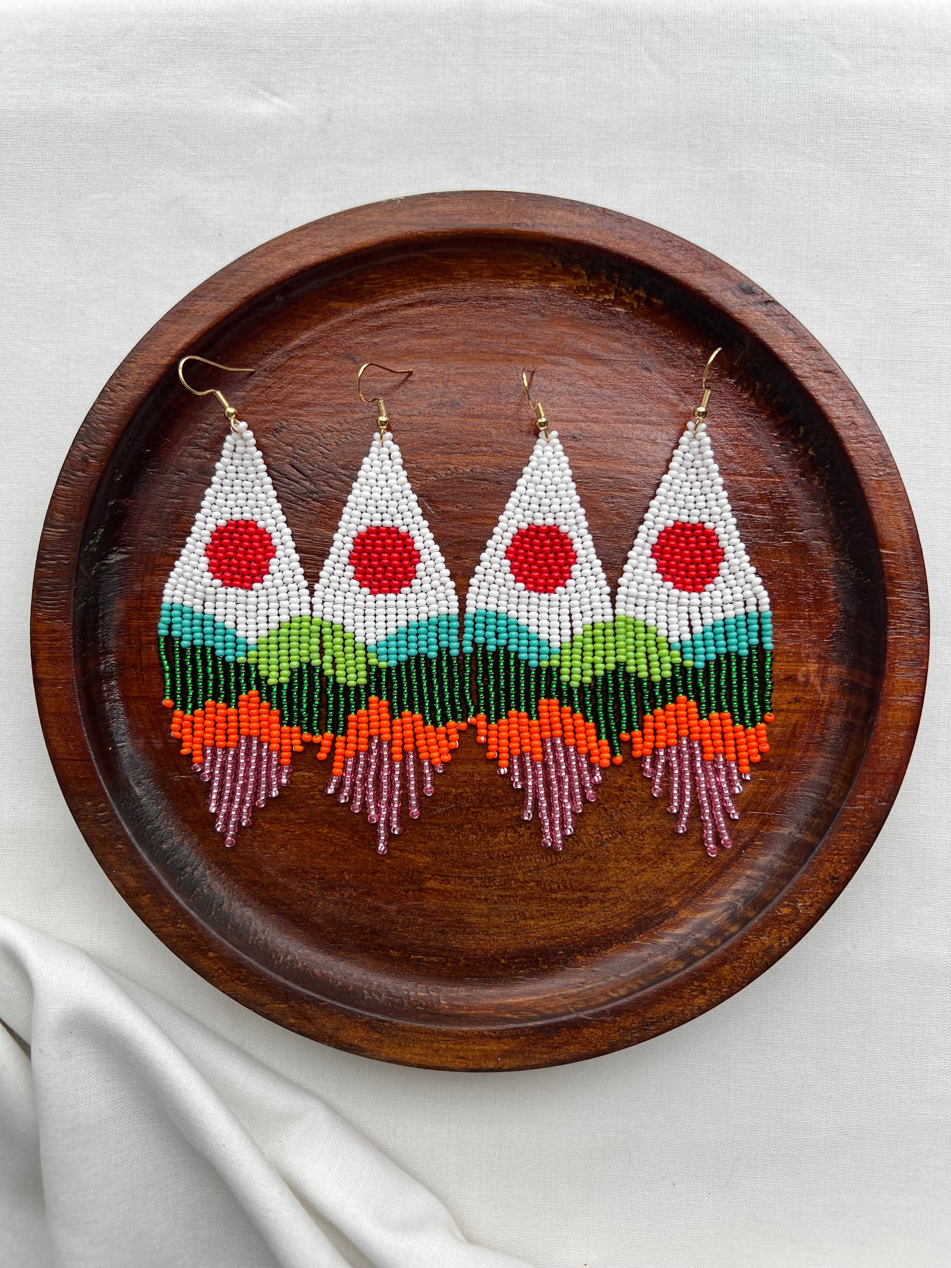 Tierra Mia ✻ Misak Beaded Earrings