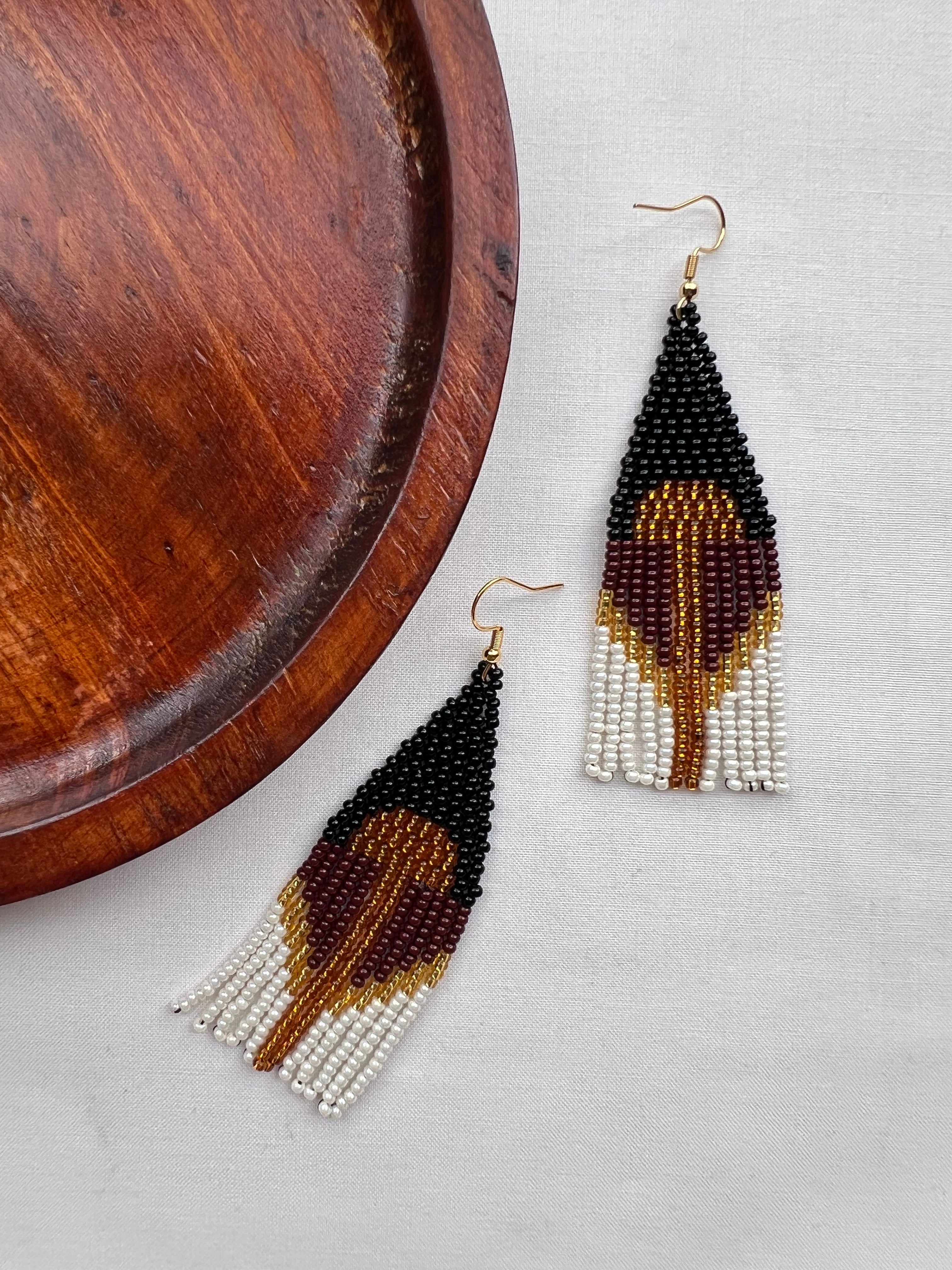 Noche Ahumada ✻ Misak Beaded Earrings