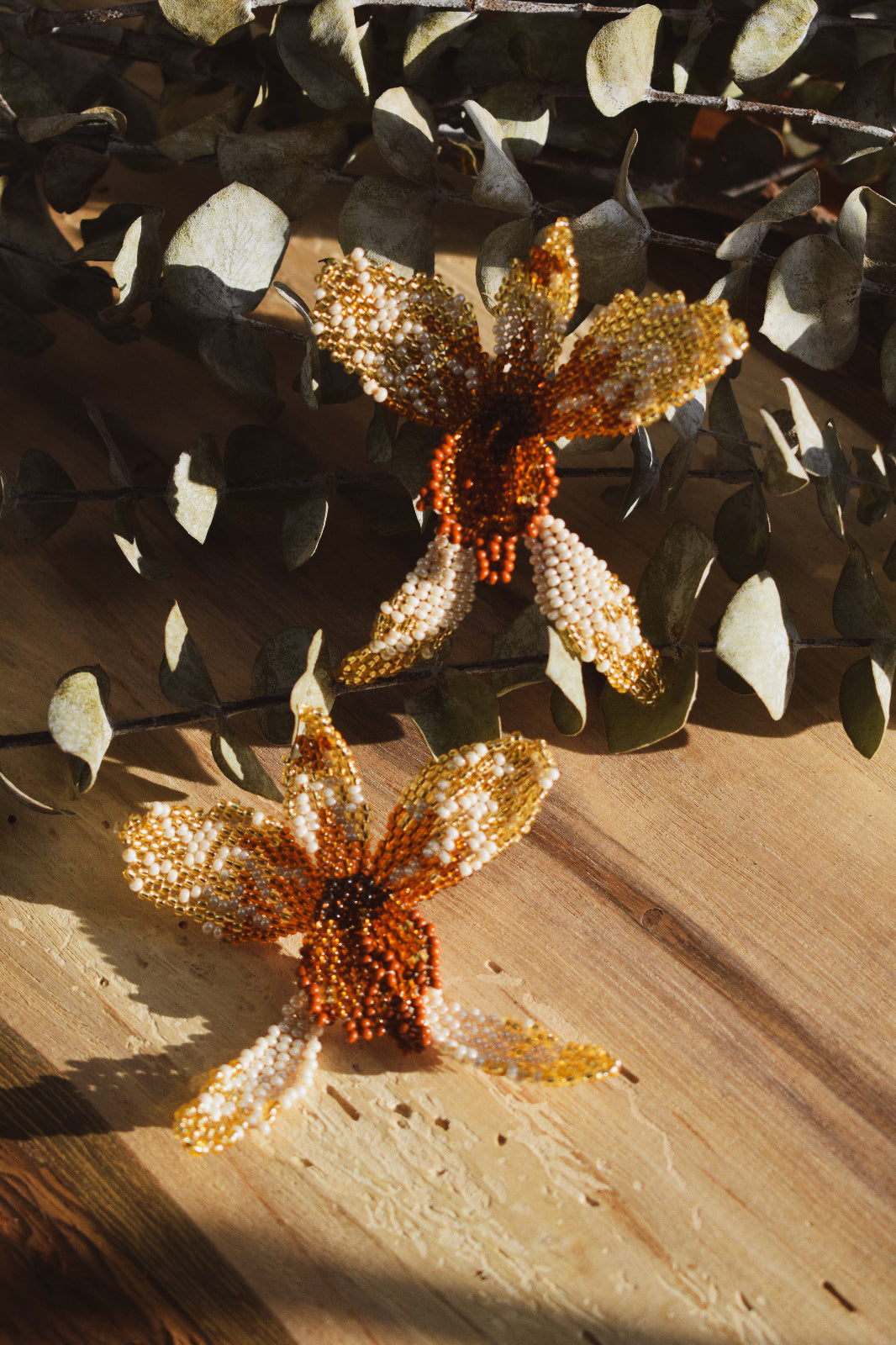 Orquídea ✻ Embera Beaded Earrings