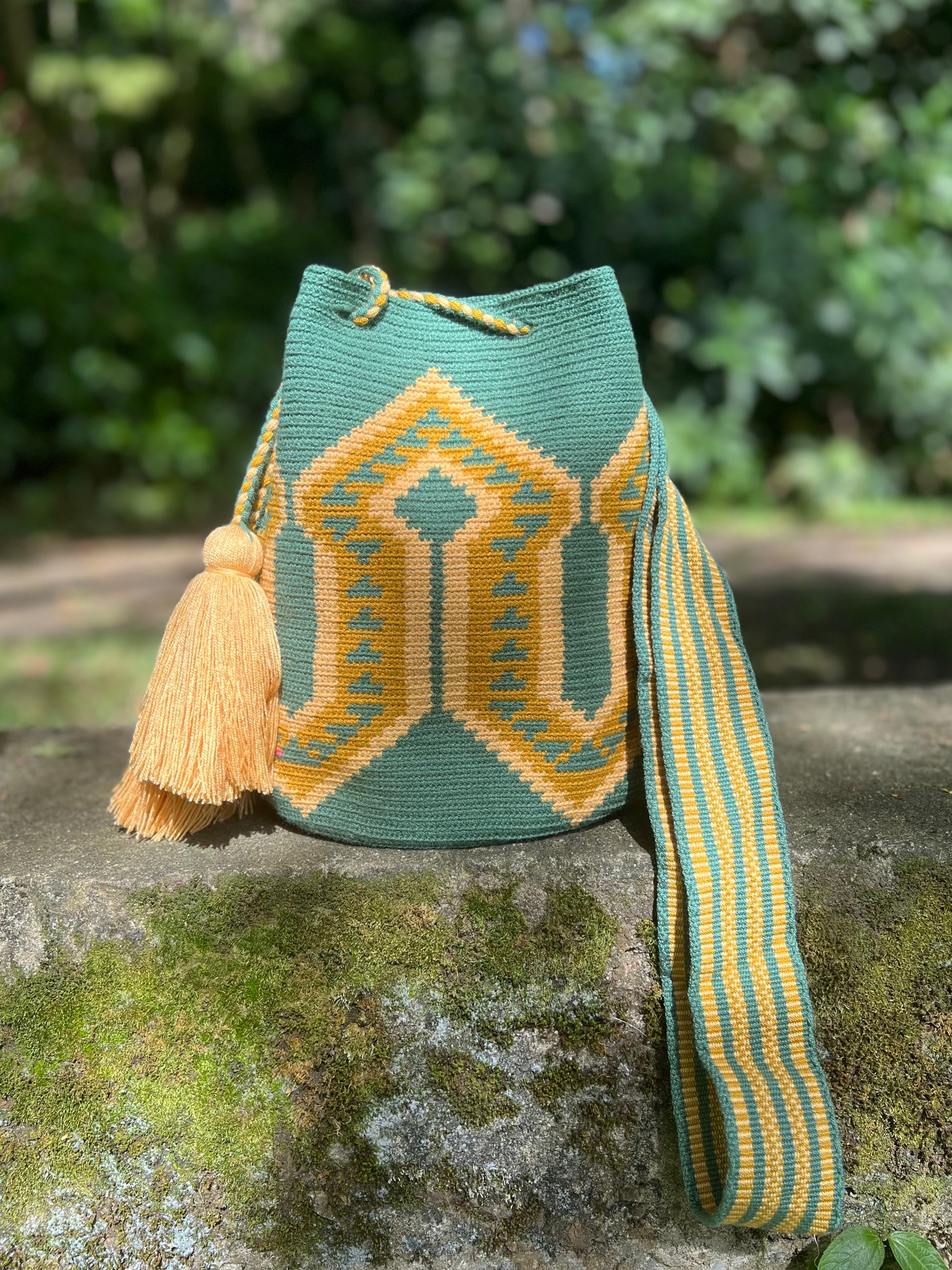 Vaquita ✻ Large Wayuu Mochila