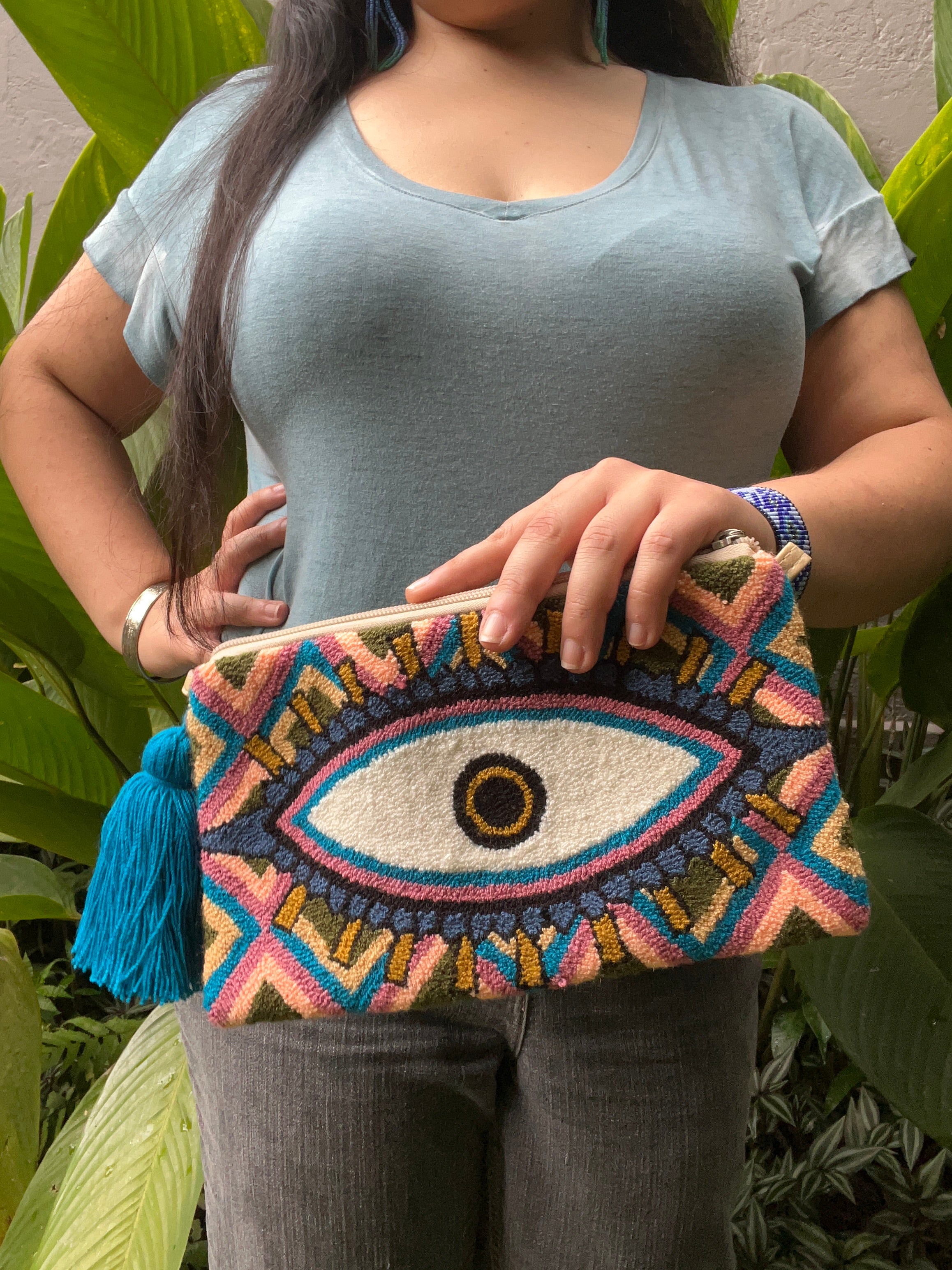 Tapizada ✻ Large Wayuu Clutch