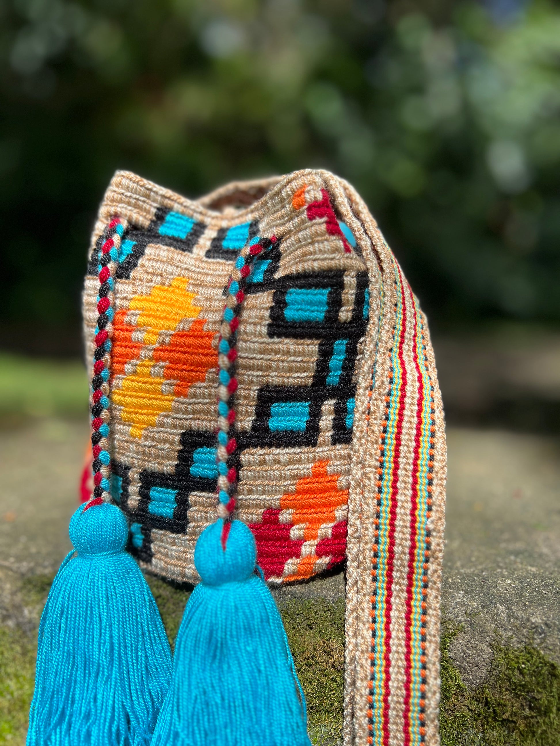 Cuadrita ✻ Mini Wayuu Mochila