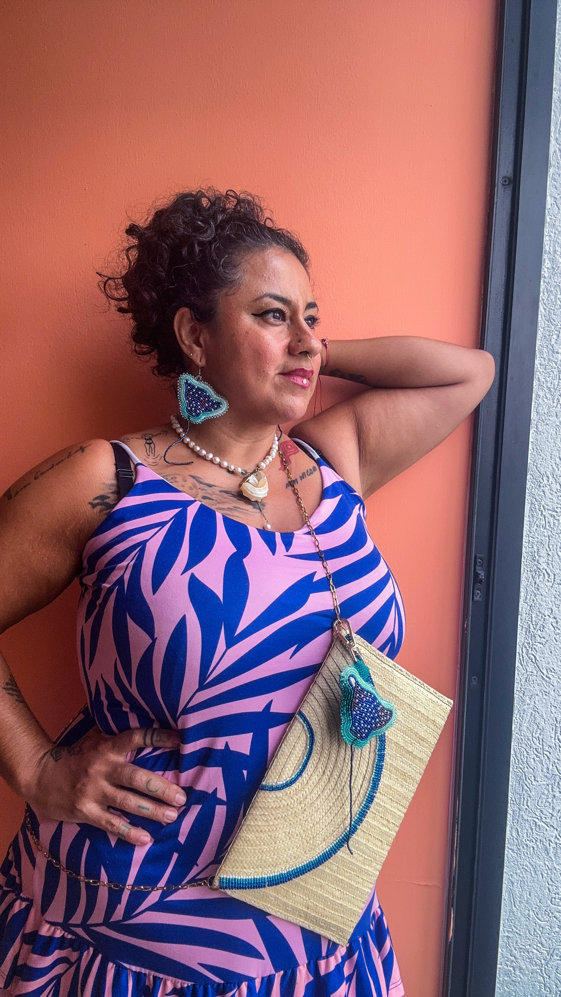 Spotted Eagle Ray Keychain ✻ Stinging Ray Collection (MADE TO ORDER)