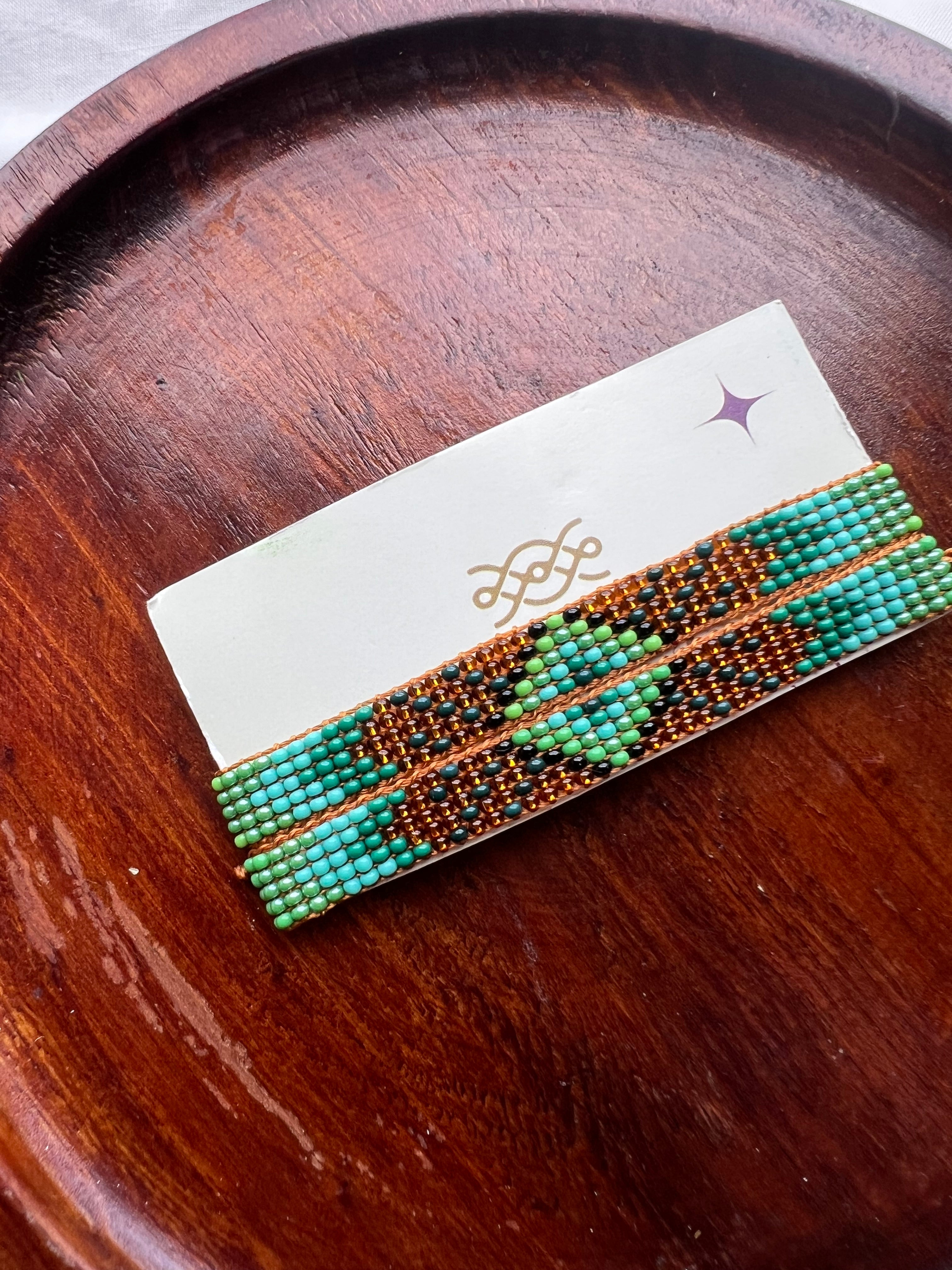 Twin Ties ✻ Inga Beaded Bracelet