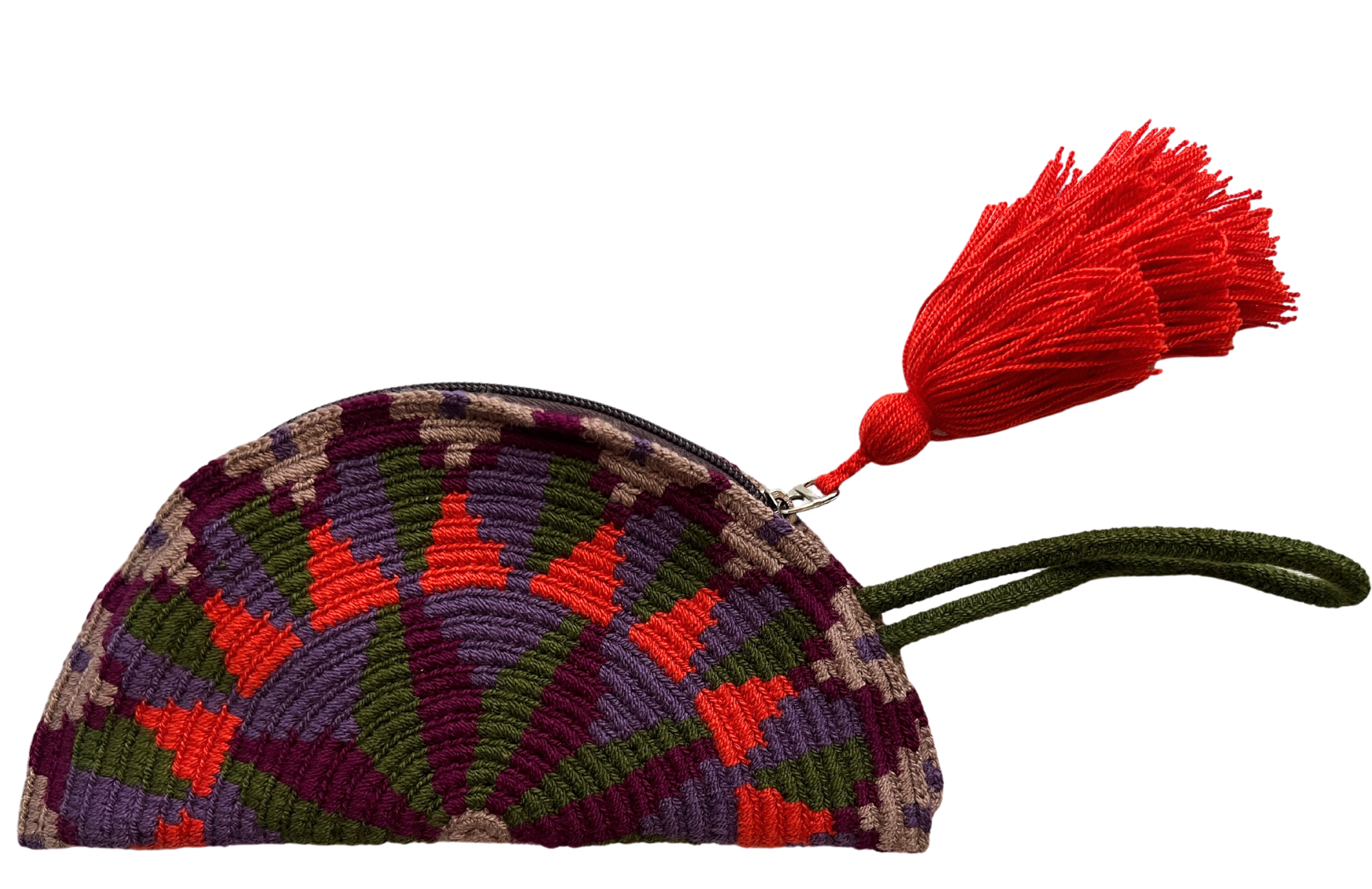 Half Moon ✻ Wayuu Clutch