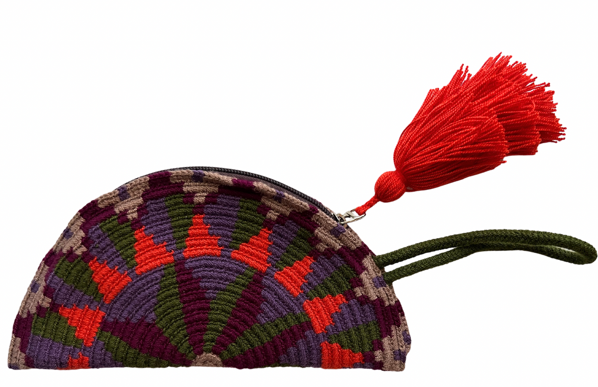 Half Moon ✻ Wayuu Clutch