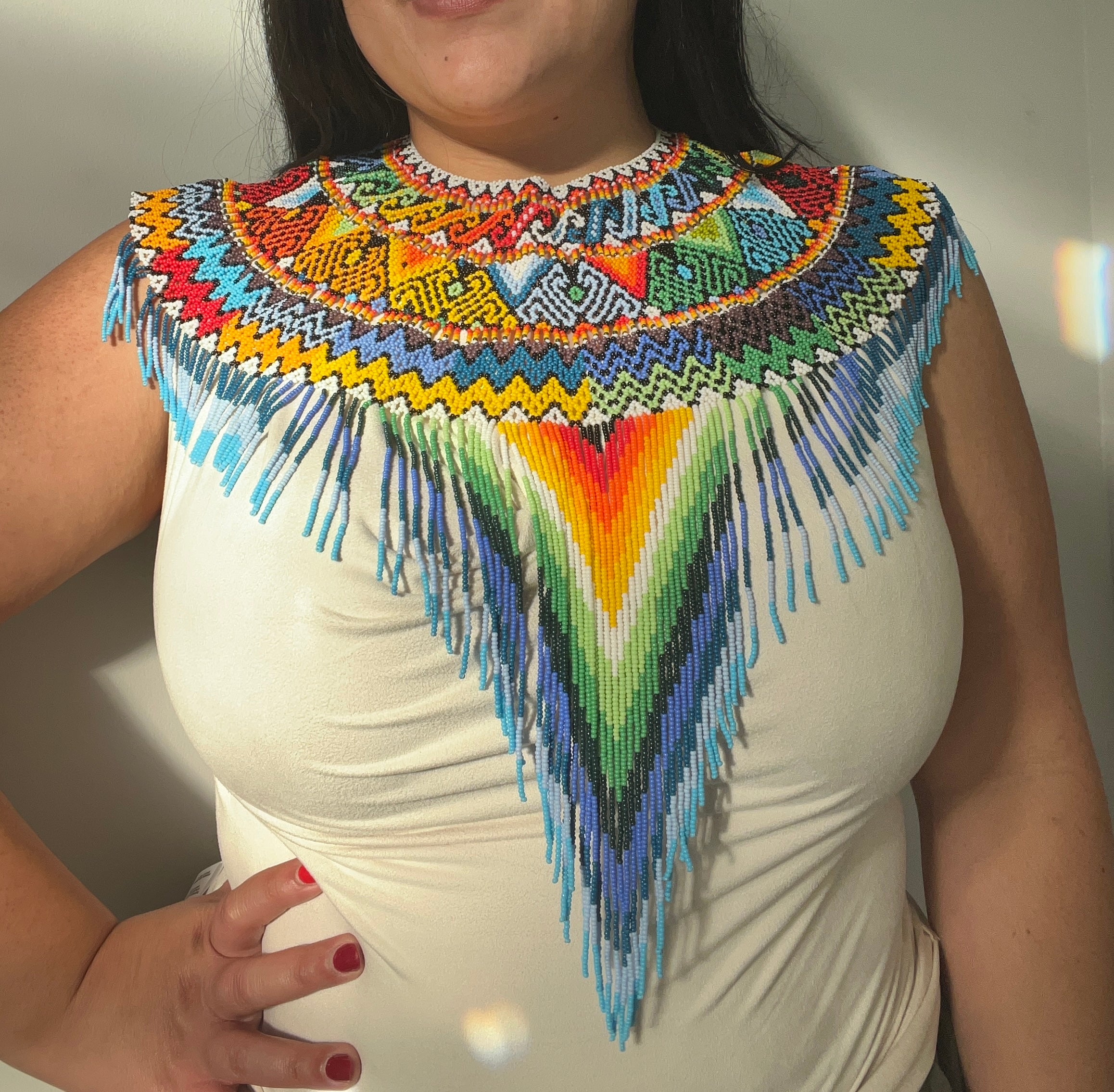 Solara Okama ✻ Embera Beaded Necklace