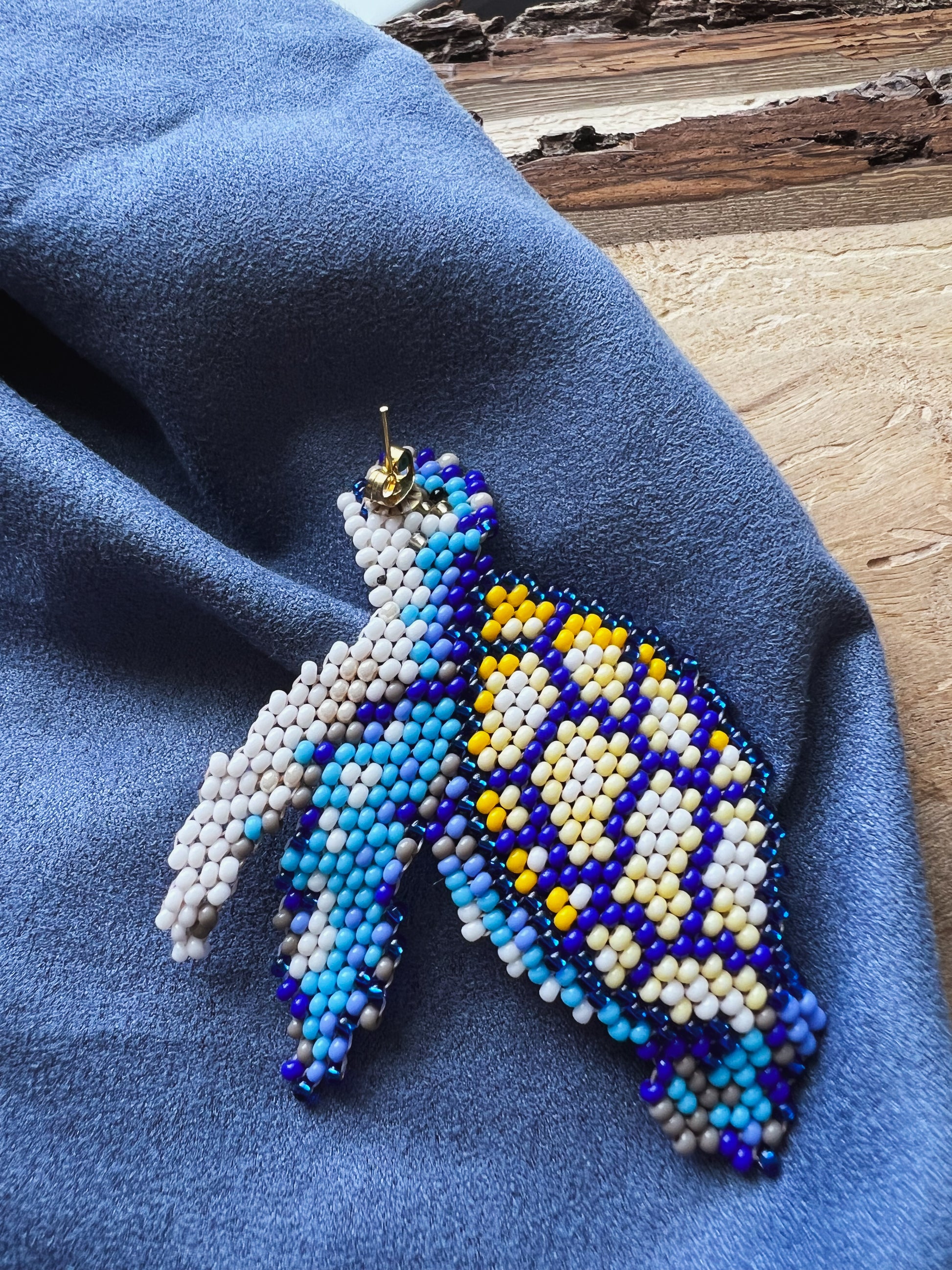 Simidi (Tortuga) ✻ Embera Beaded Earrings