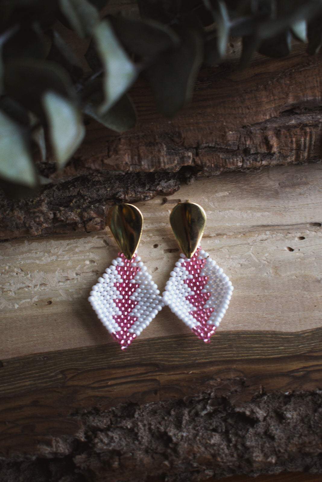 Diamante ✻ Misak Beaded Earrings