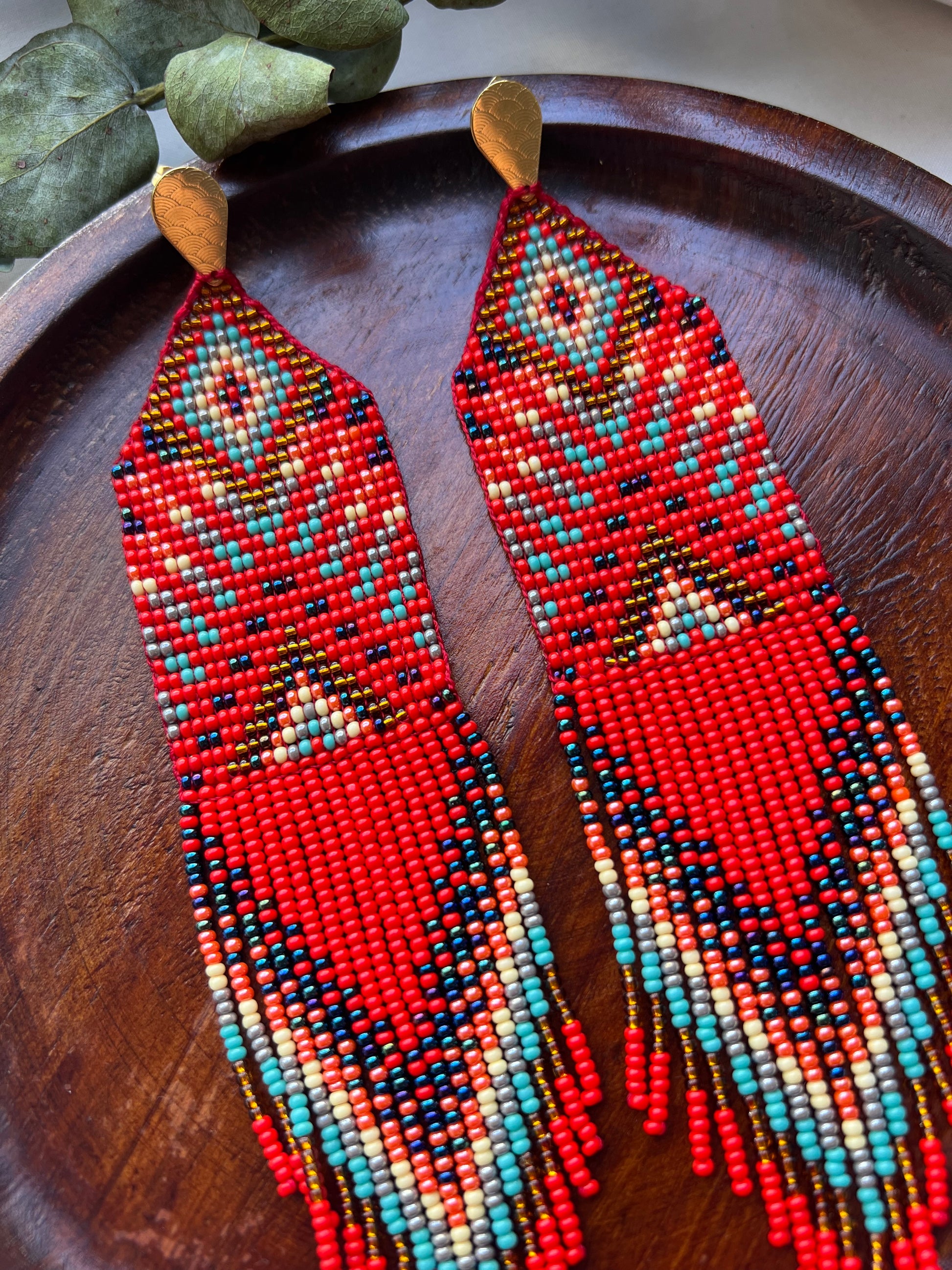 Sol ✻ Inga Beaded Earrings