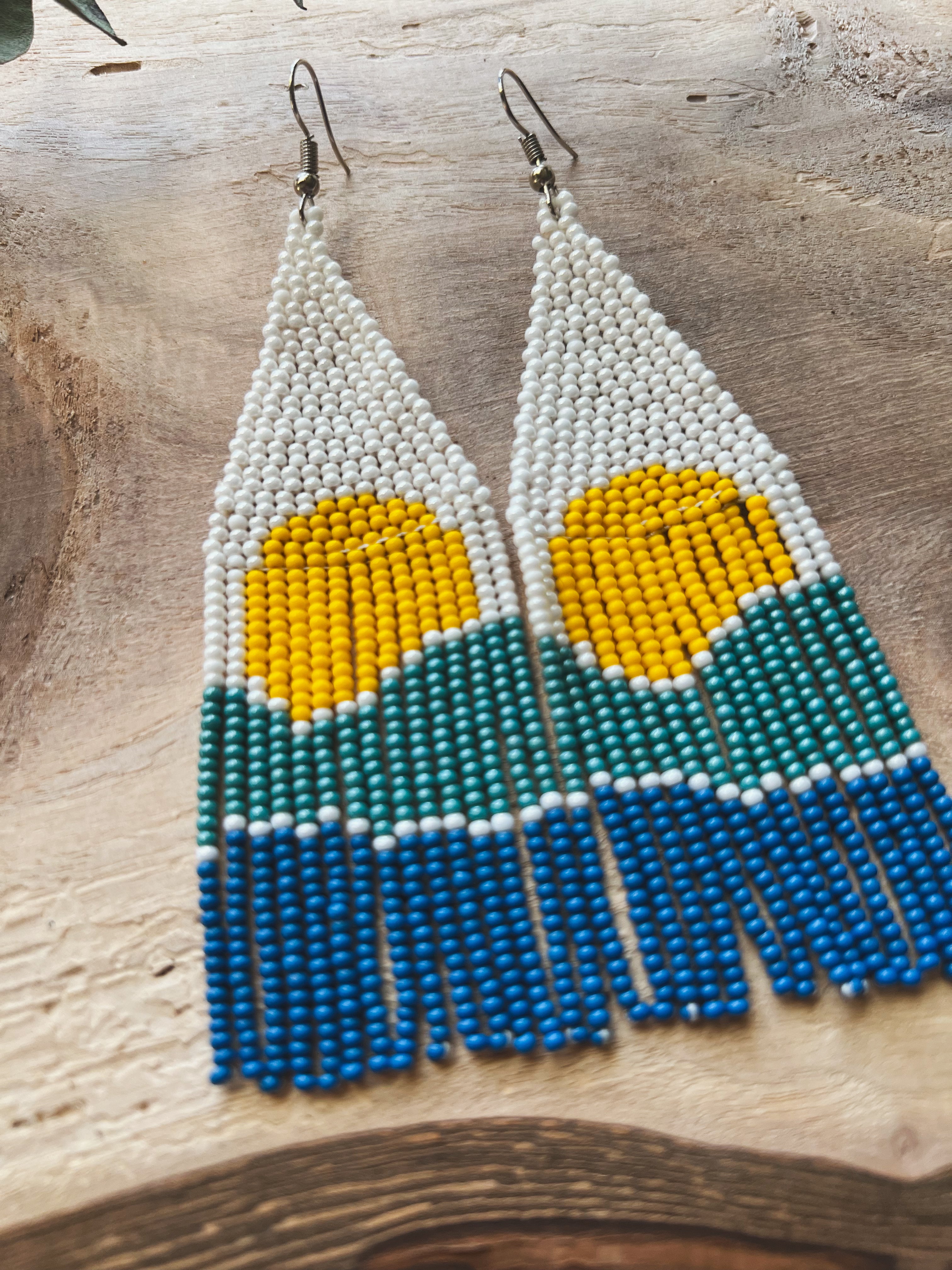 Tierra Mia ✻ Misak Beaded Earrings