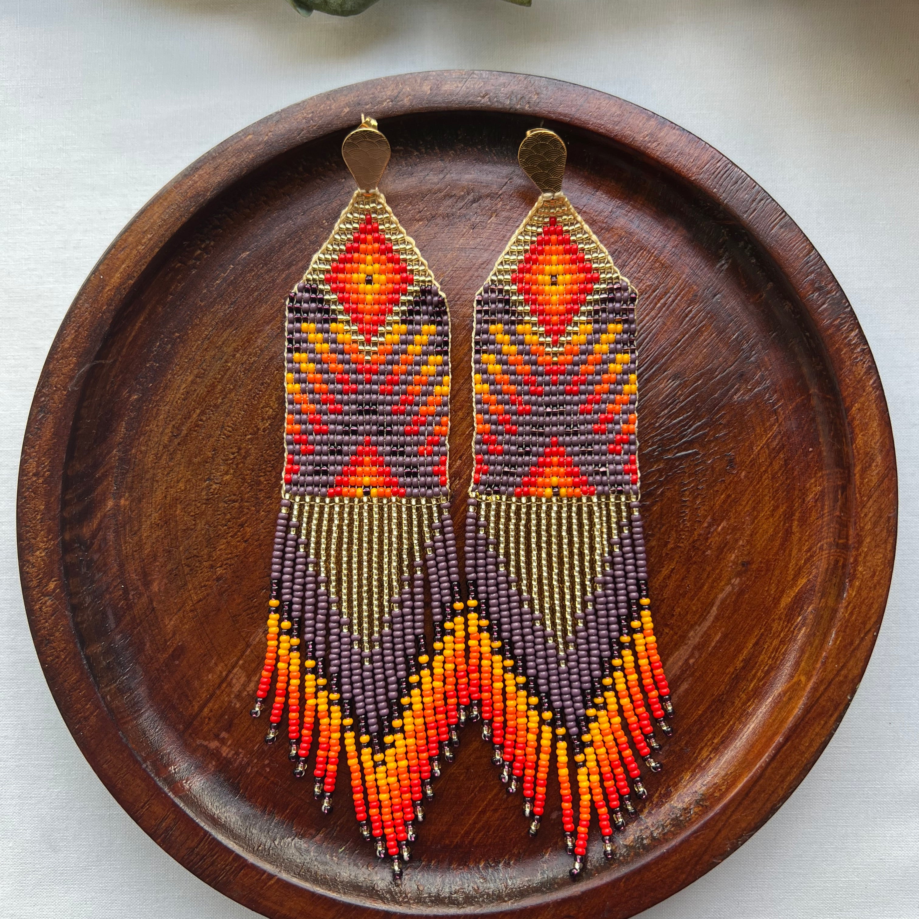 Sol ✻ Inga Beaded Earrings